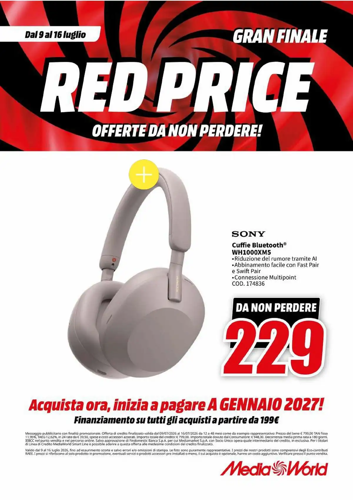 Dal 9 Luglio