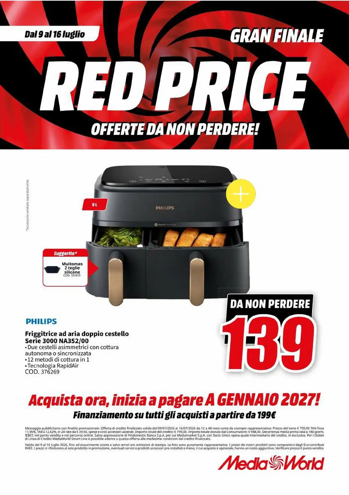 Volantino Mediaworld Dal 9 Luglio Al 16 Luglio 2026 Anteprima - Immagine 2 Dal 9 Luglio