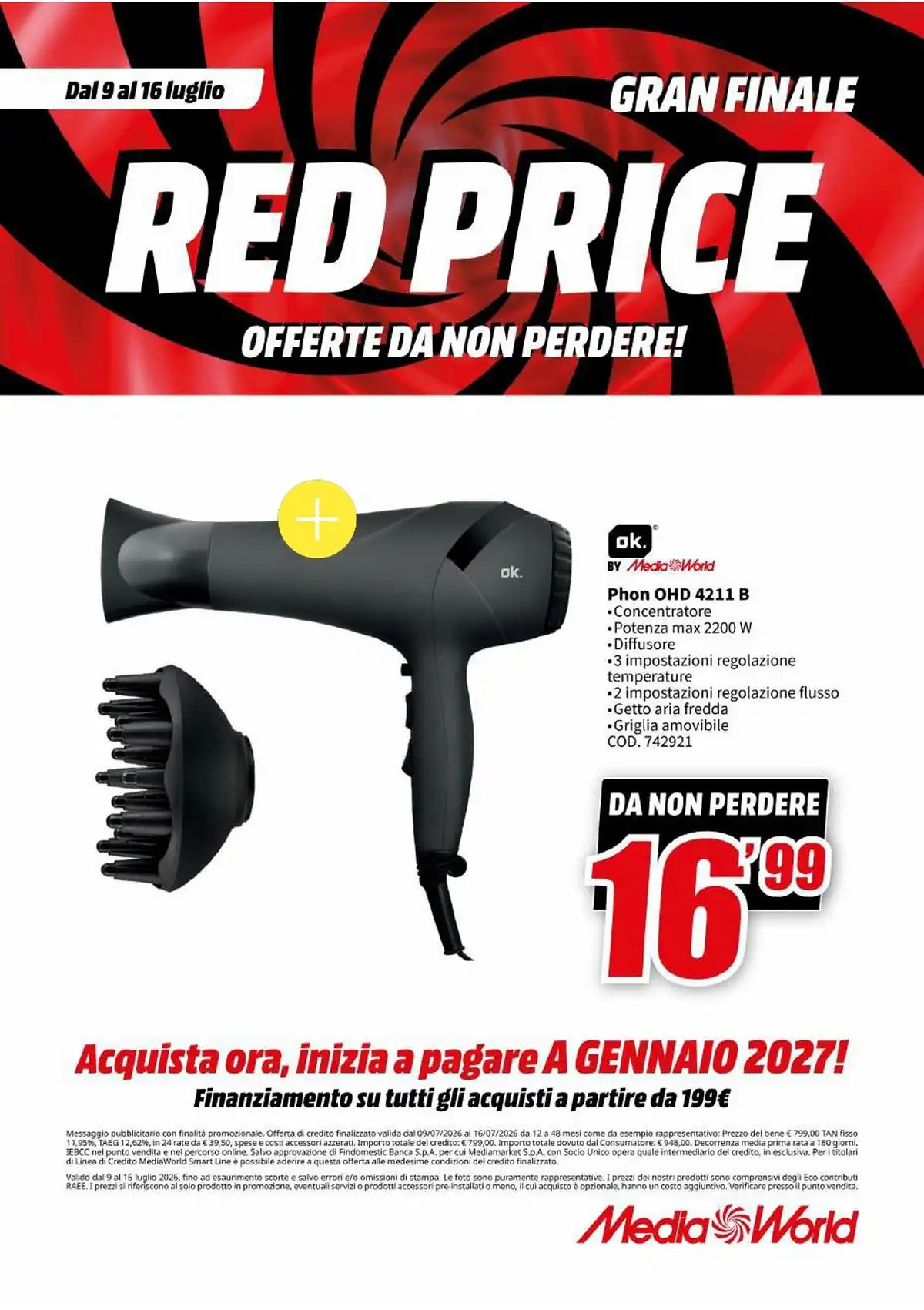 Volantino Mediaworld Dal 9 Luglio Al 16 Luglio 2026 Anteprima - Immagine 2 Dal 9 Luglio