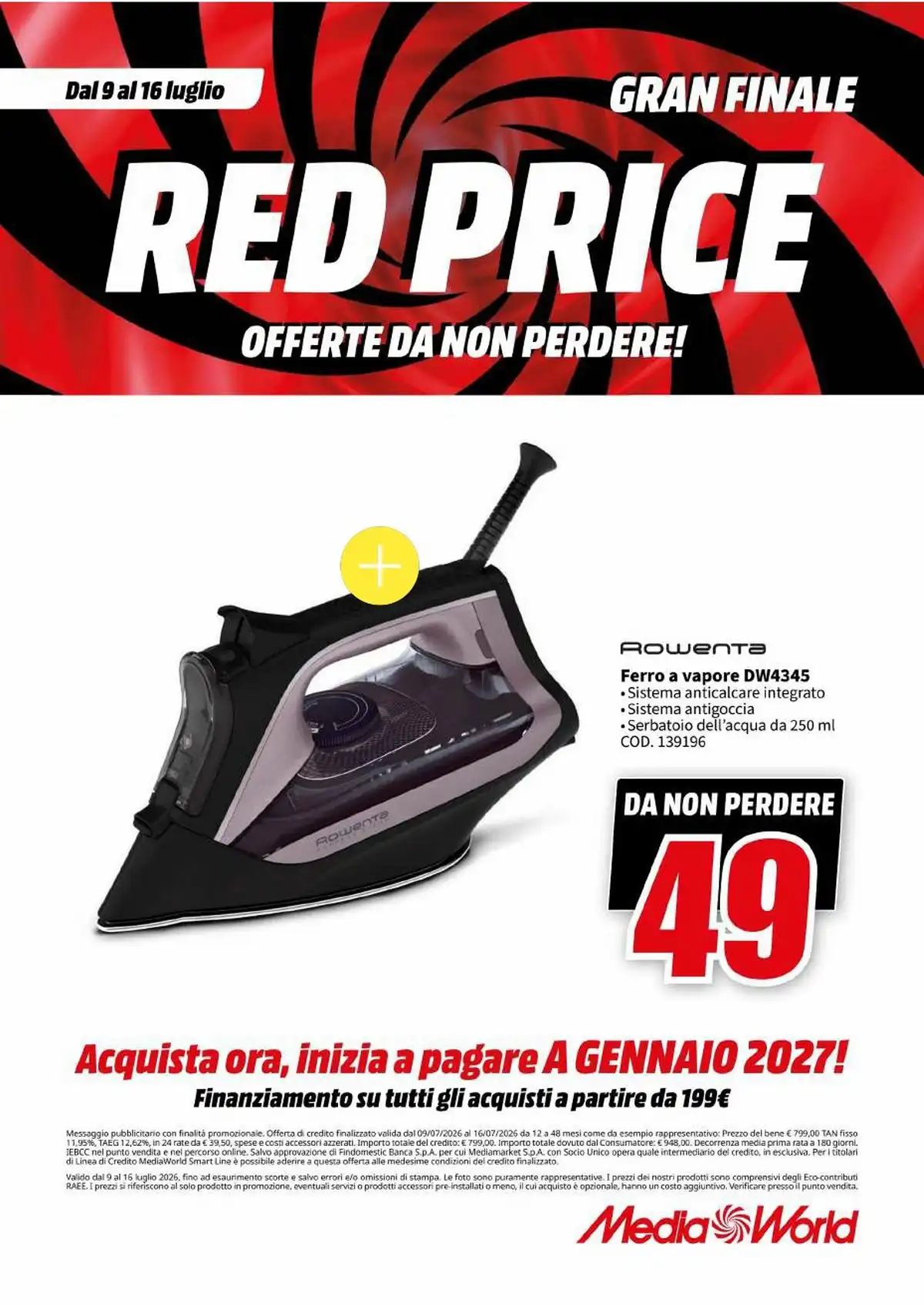 Volantino Mediaworld Dal 9 Luglio Al 16 Luglio 2026 Anteprima - Immagine 4 Dal 9 Luglio