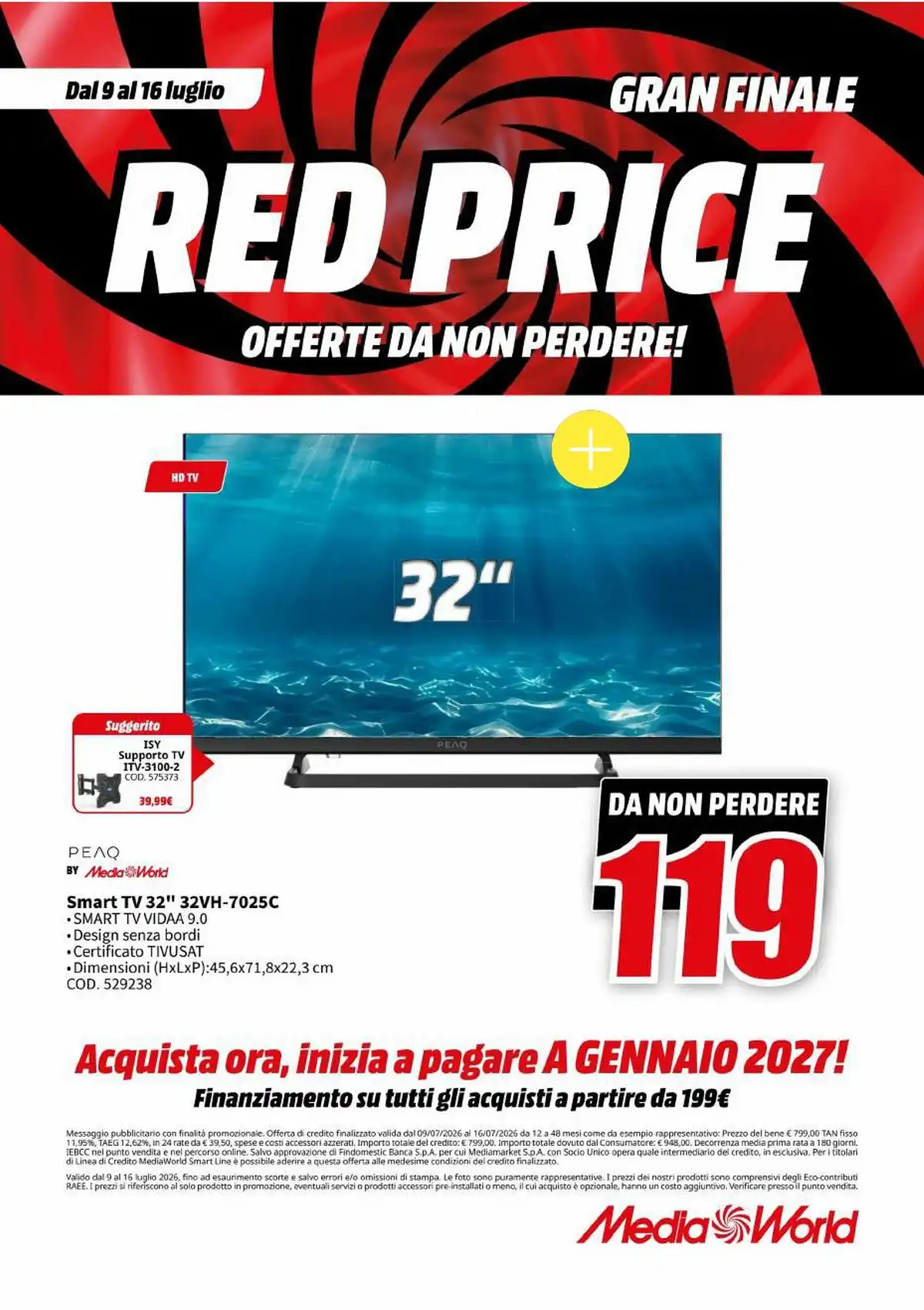 Volantino Mediaworld Dal 9 Luglio Al 16 Luglio 2026 Anteprima - Immagine 4 Dal 9 Luglio
