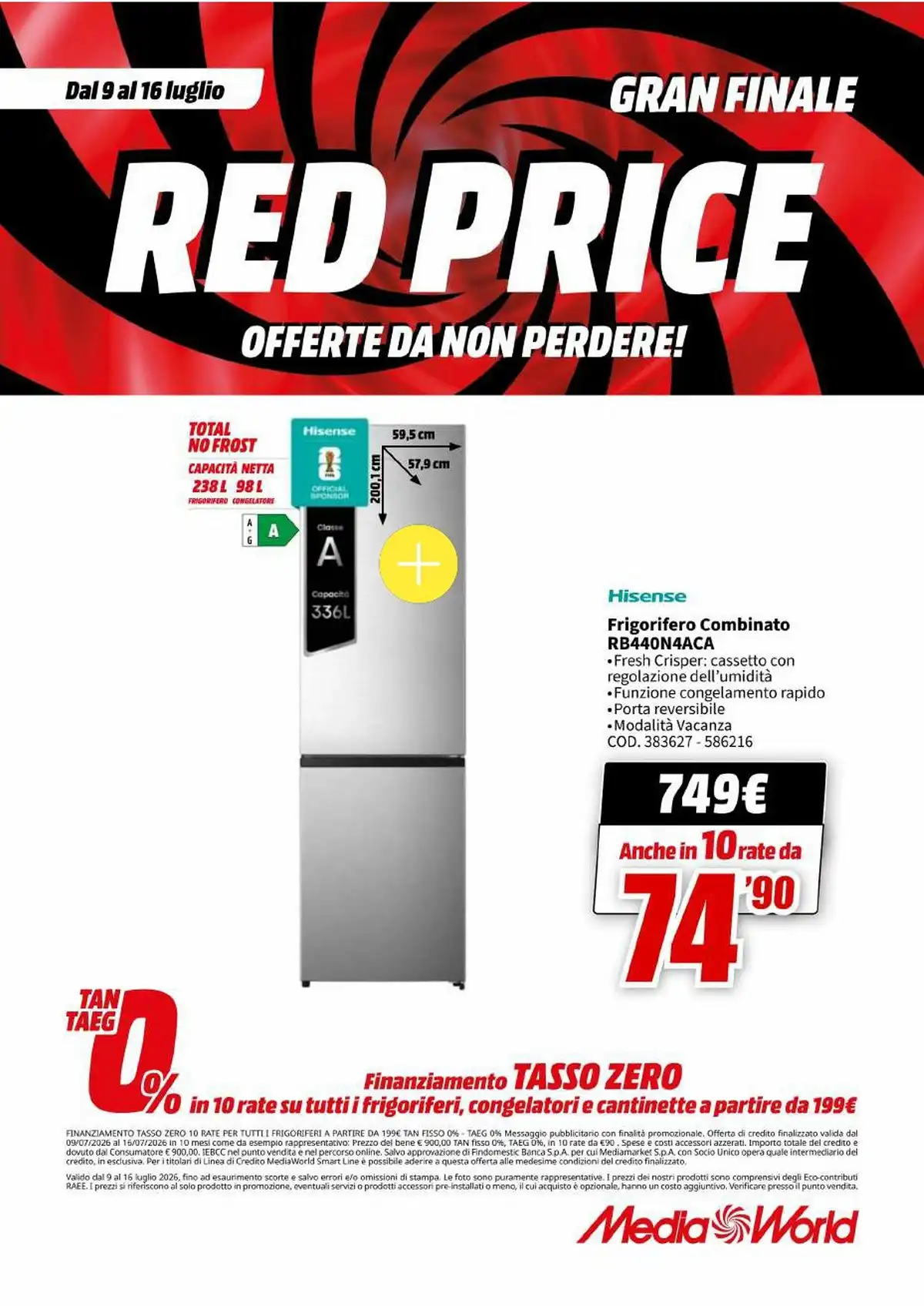 Volantino Mediaworld Dal 9 Luglio Al 16 Luglio 2026 Anteprima - Immagine 2 Dal 9 Luglio