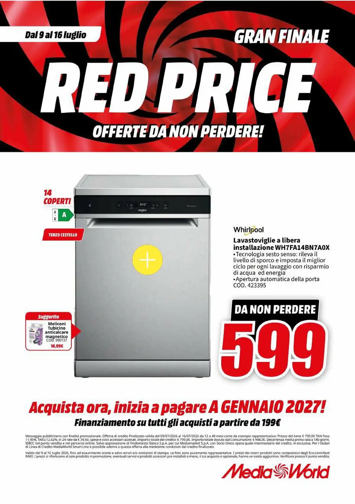 Volantino Mediaworld Dal 9 Luglio Al 16 Luglio 2026 Anteprima - Immagine 2 Dal 9 Luglio