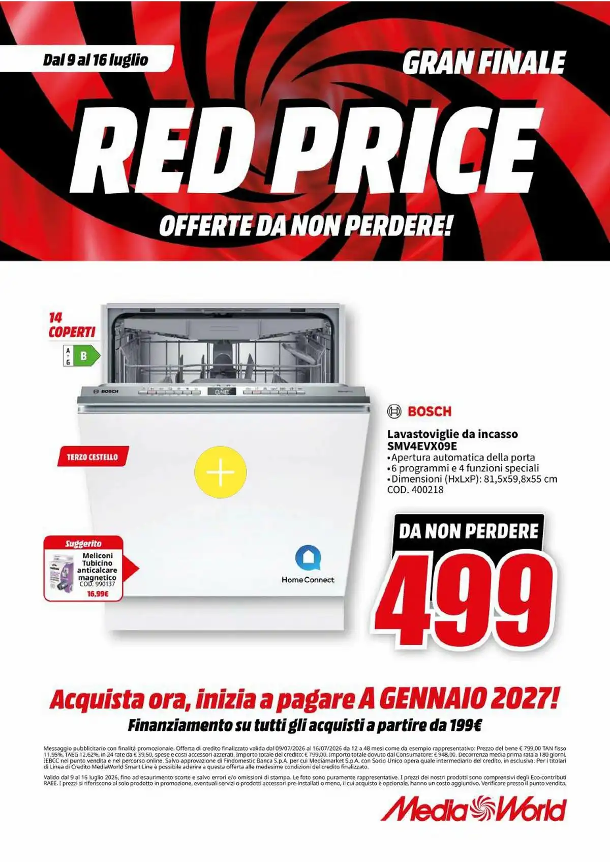Volantino Mediaworld Dal 9 Luglio Al 16 Luglio 2026 Anteprima - Immagine 3 Dal 9 Luglio