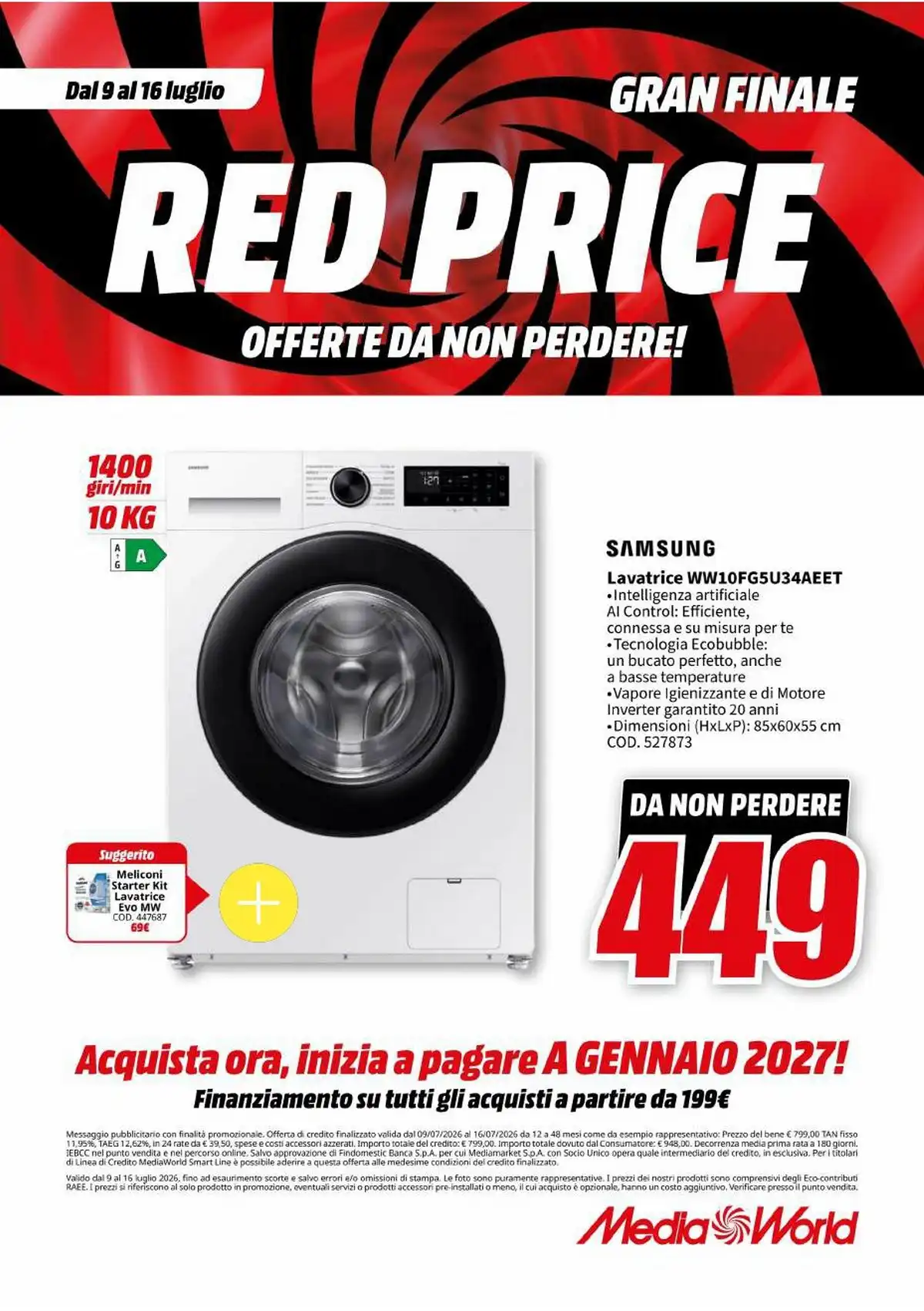 Volantino Mediaworld Dal 9 Luglio Al 16 Luglio 2026 Anteprima - Immagine 2 Dal 9 Luglio