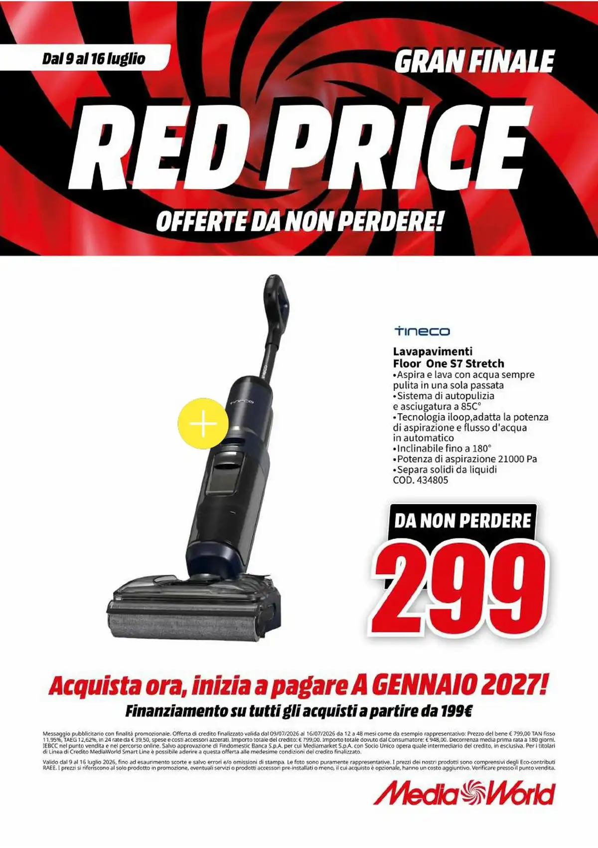 Volantino Mediaworld Dal 9 Luglio Al 16 Luglio 2026 Anteprima - Immagine 1 Dal 9 Luglio