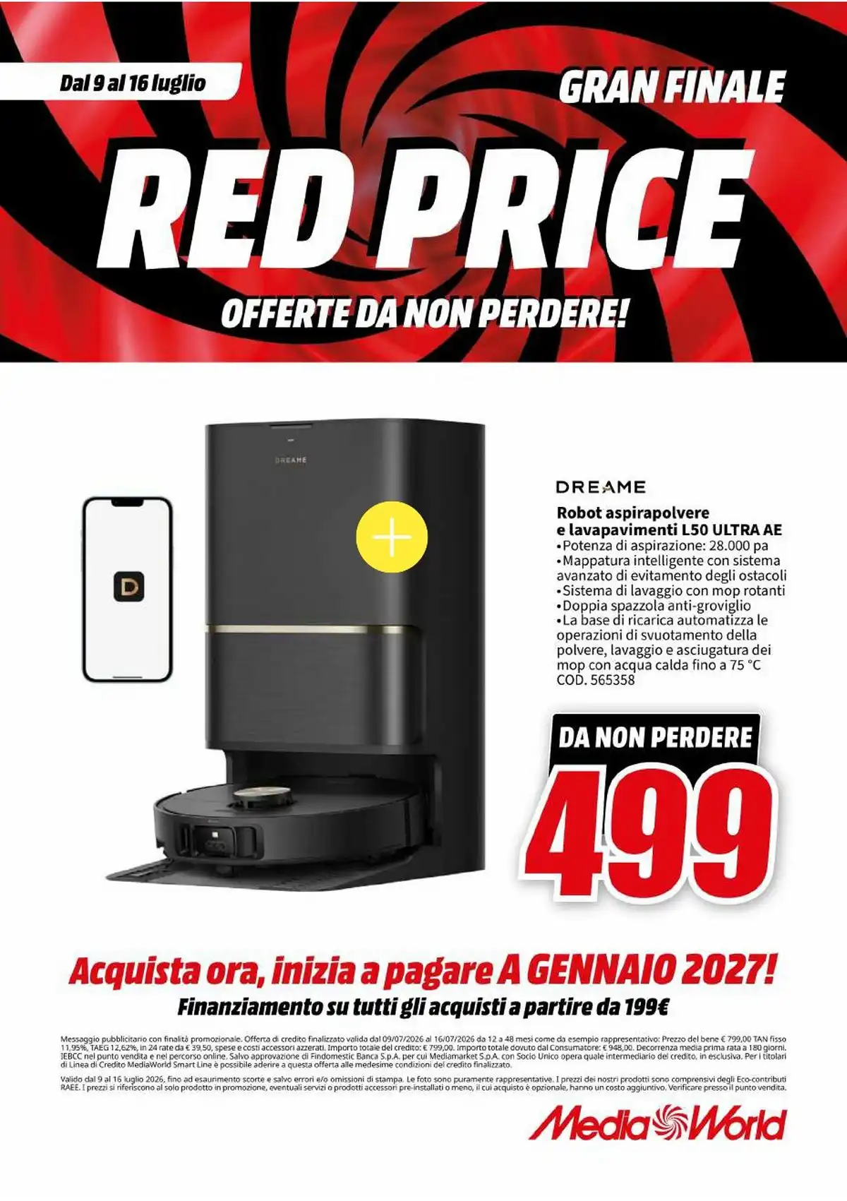 Volantino Mediaworld Dal 9 Luglio Al 16 Luglio 2026 Anteprima - Immagine 3 Dal 9 Luglio