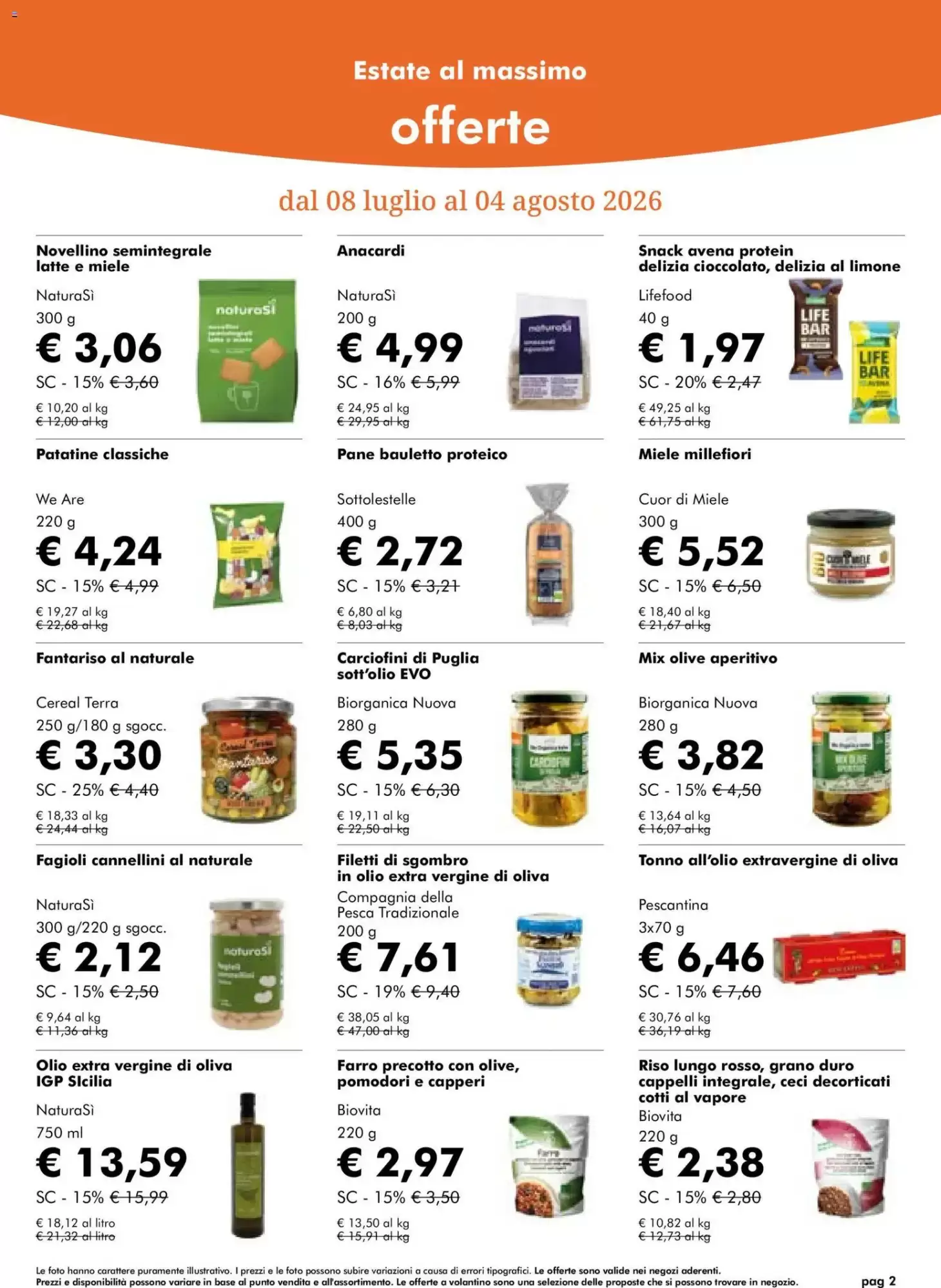 Volantino Naturasì Luglio 2026 - Immagine 2 Luglio