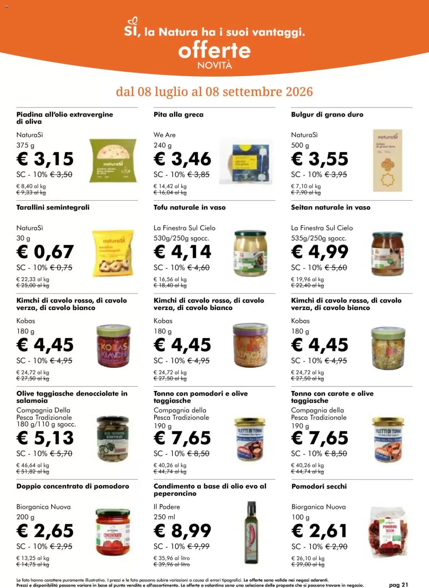 Volantino Naturasì Luglio 2026 - Immagine 3 Luglio