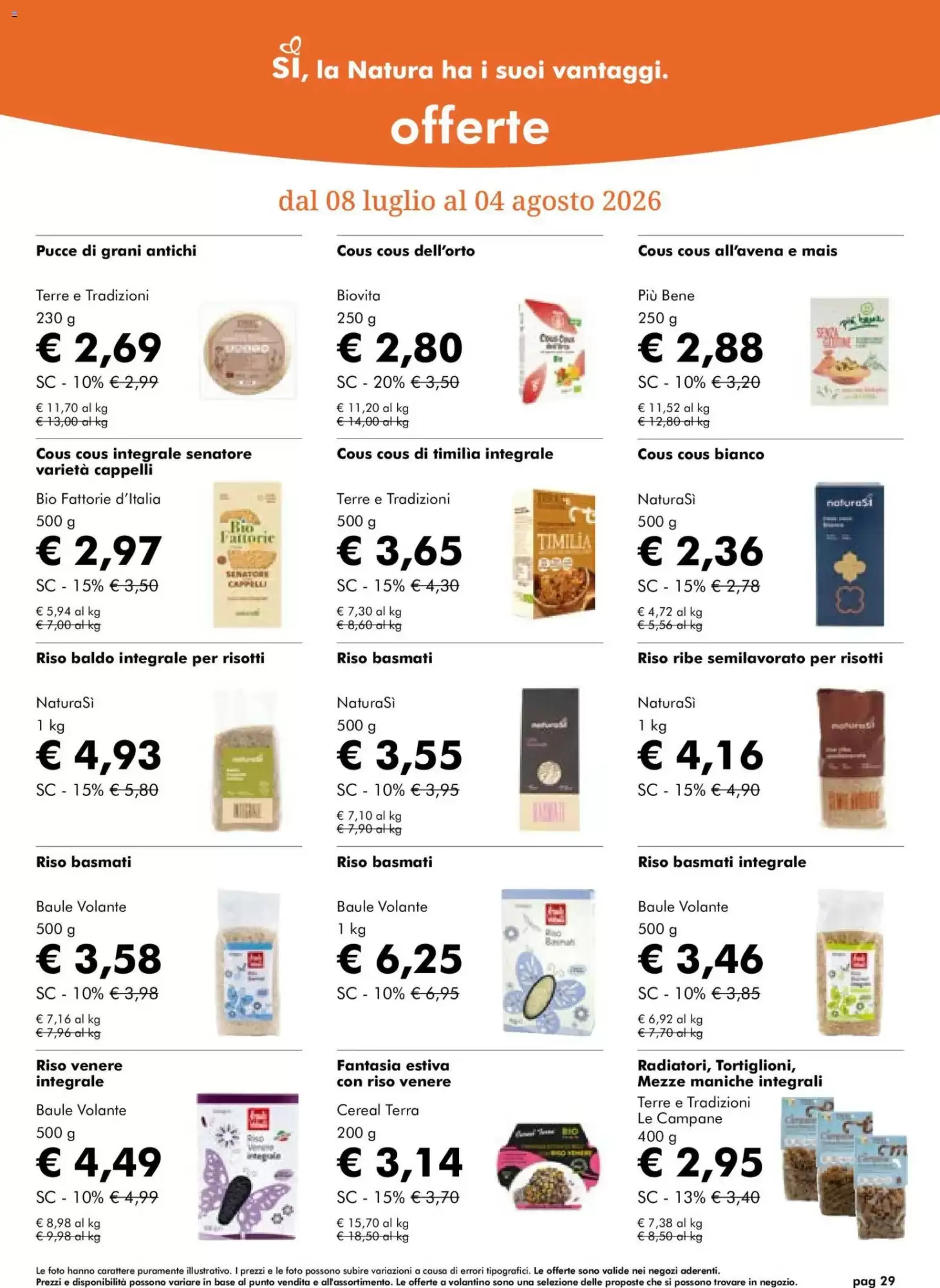 Volantino Naturasì Luglio 2026 - Immagine 3 Luglio