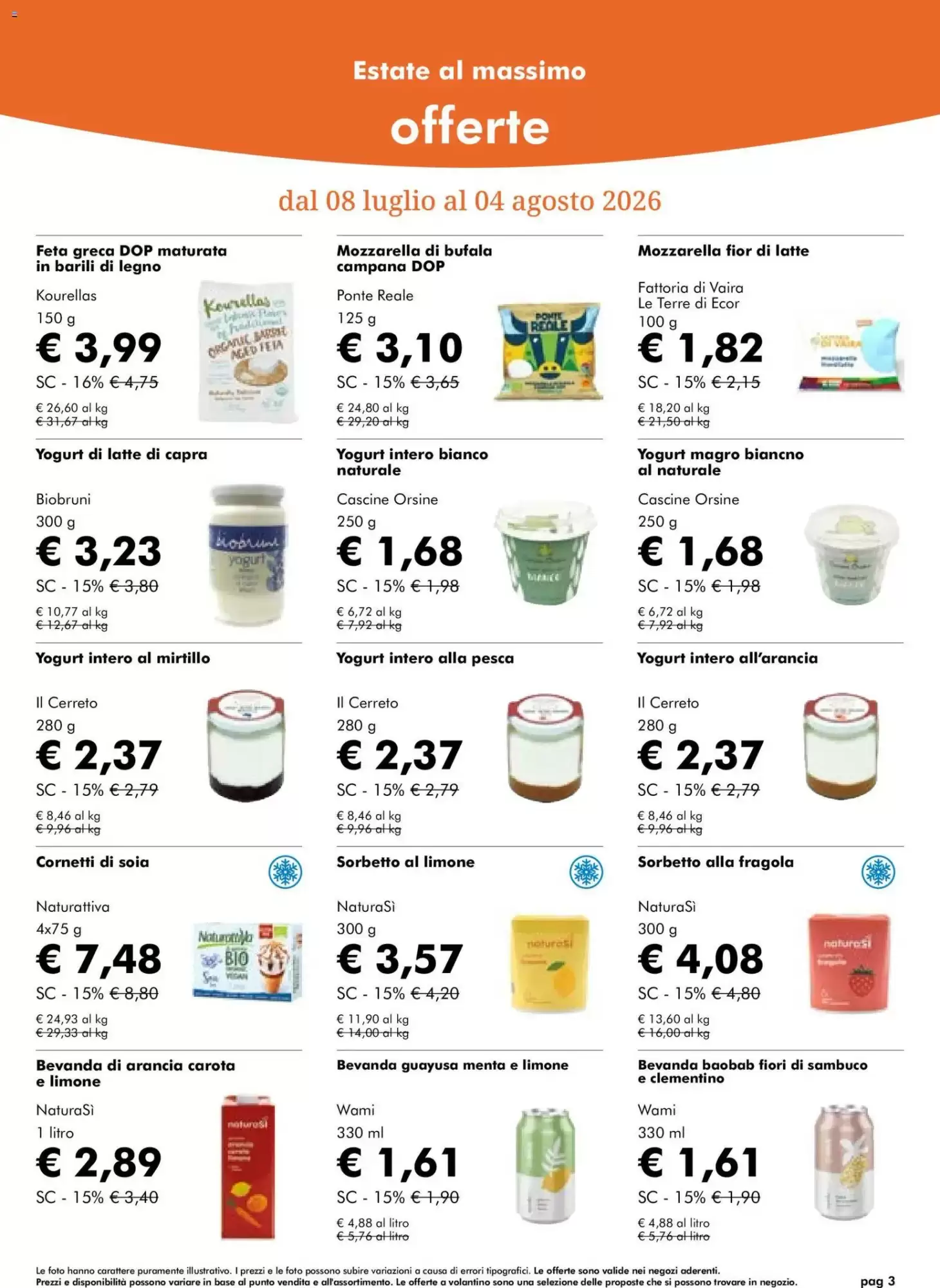 Volantino Naturasì Luglio 2026 - Immagine 1 Luglio