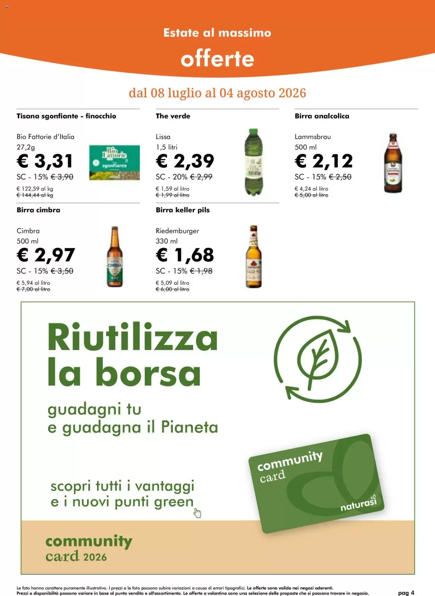 Volantino Naturasì Luglio 2026 - Immagine 2 Luglio