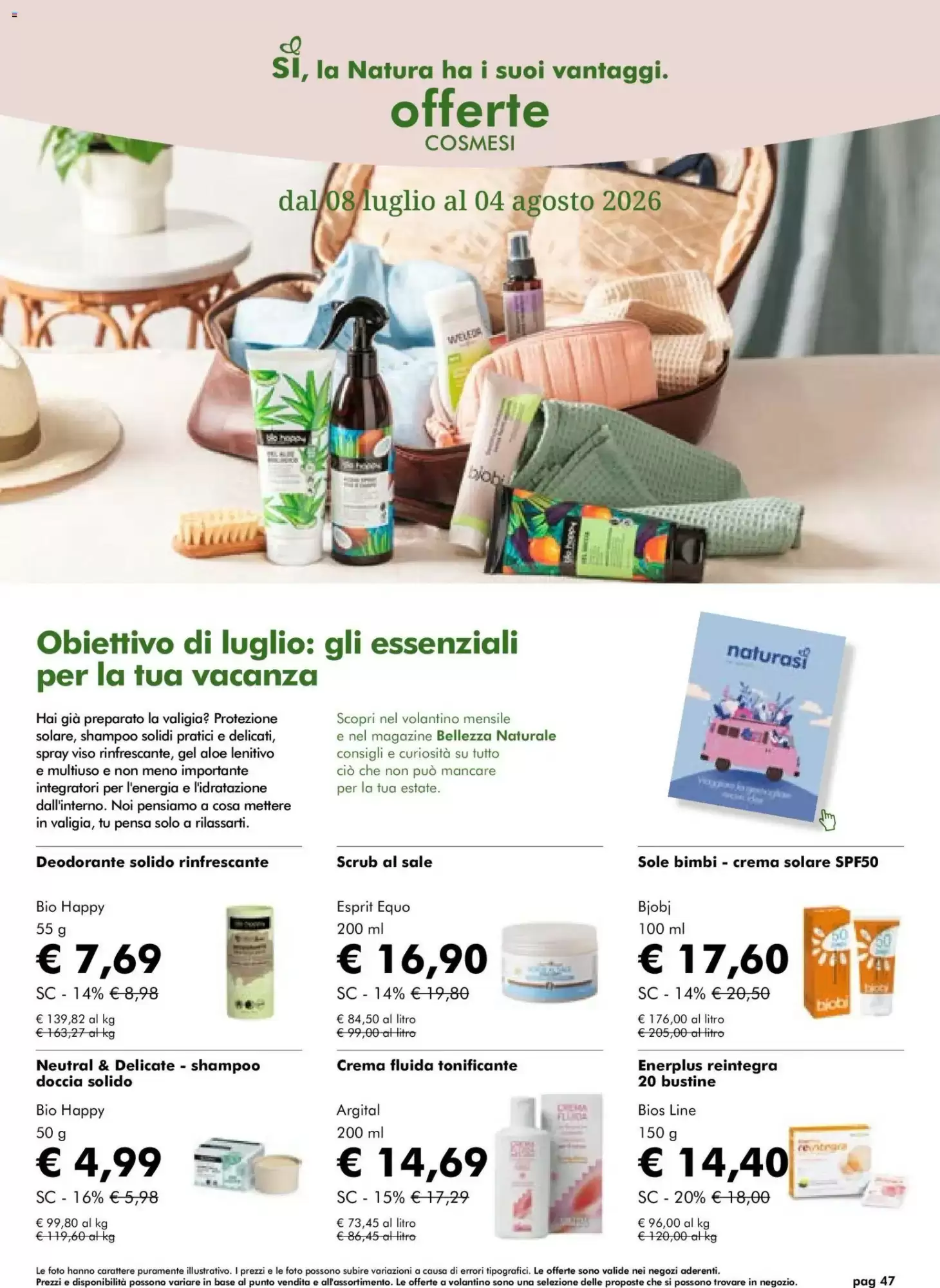 Volantino Naturasì Luglio 2026 - Immagine 1 Luglio