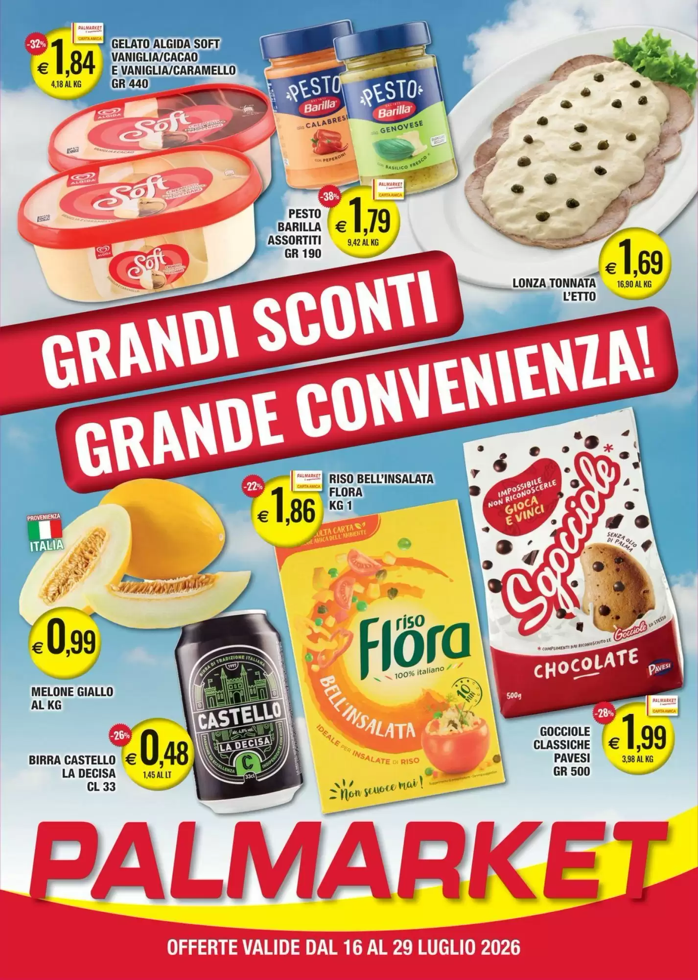 Volantino Palmarket Nuovo Dal 16 Luglio Al 29 Luglio 2026 Anteprima - Immagine 1 Dal 16 Luglio