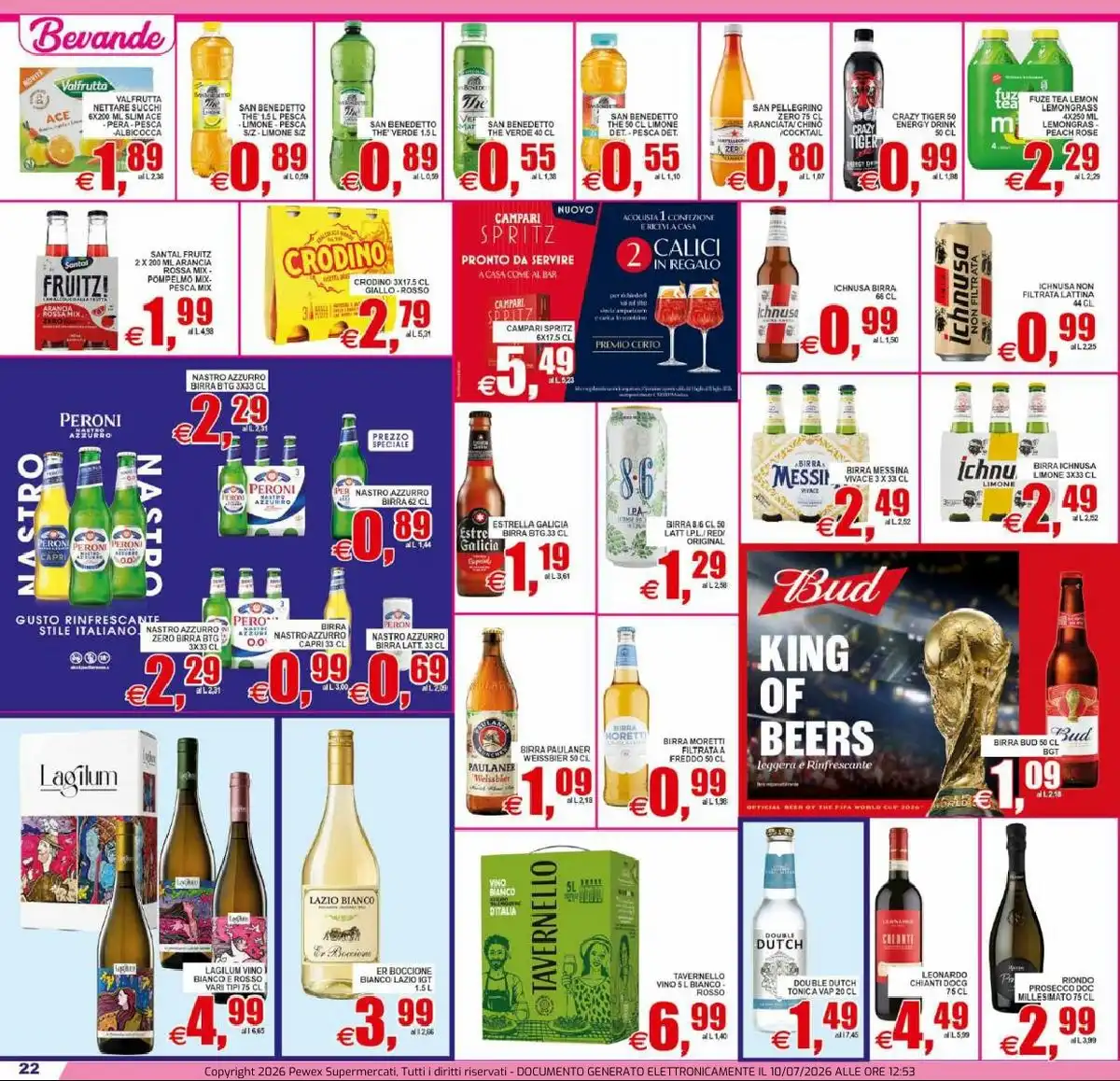 Volantino Pewex Black Friday 2026 - Immagine 1 Volantino Pewex Black Friday 2026 - Pagina