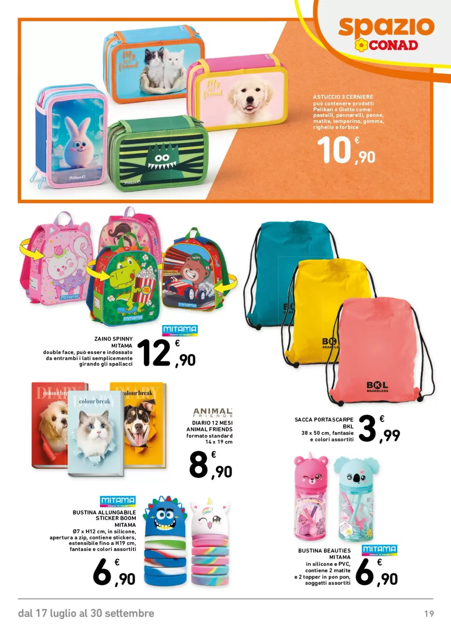 Volantino Spazio Conad Dal 11 Agosto Al 24 Agosto 2026 Anteprima - Immagine 3 Scuola Dal 17 Luglio - 30 Settembre