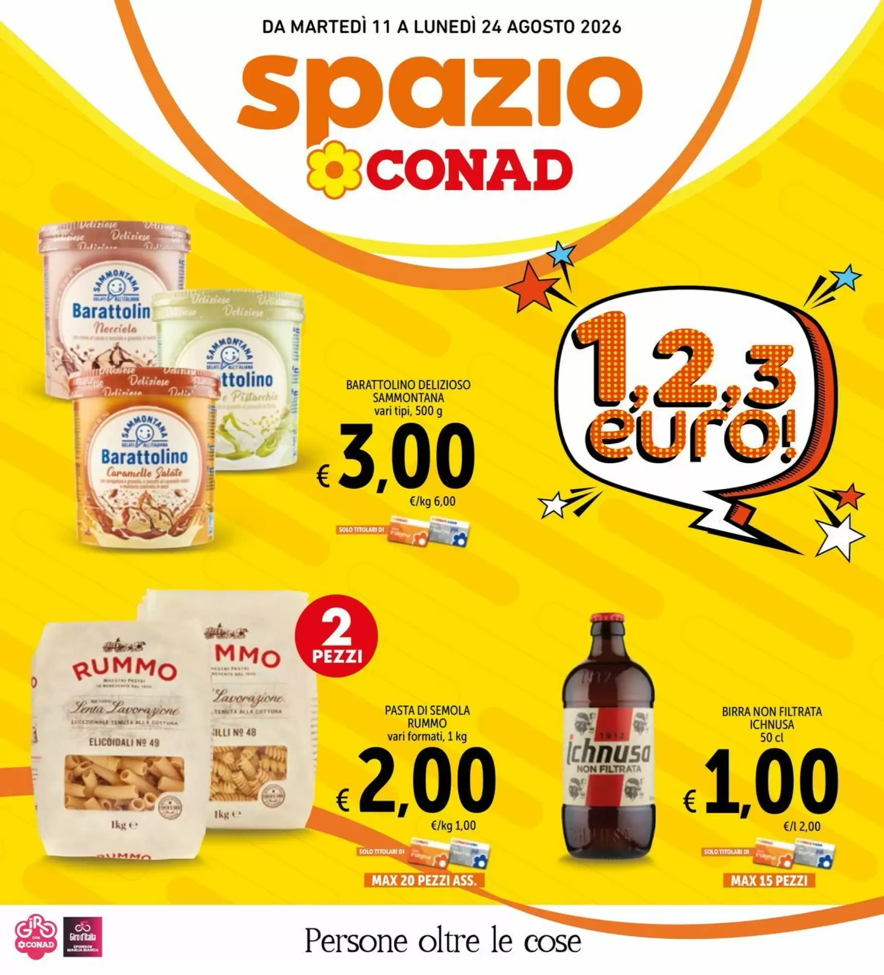 Volantino Spazio Conad Dal 11 Agosto Al 24 Agosto 2026 Anteprima - Immagine 1 Dal 11 Agosto