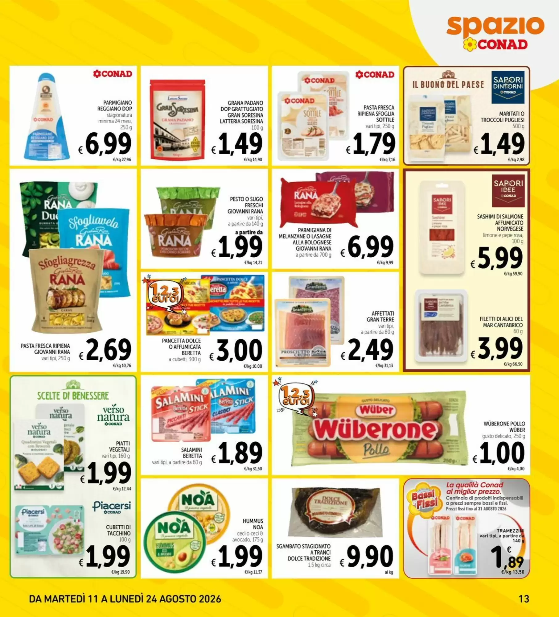 Volantino Spazio Conad Dal 11 Agosto Al 24 Agosto 2026 Anteprima - Immagine 3 Dal 11 Agosto