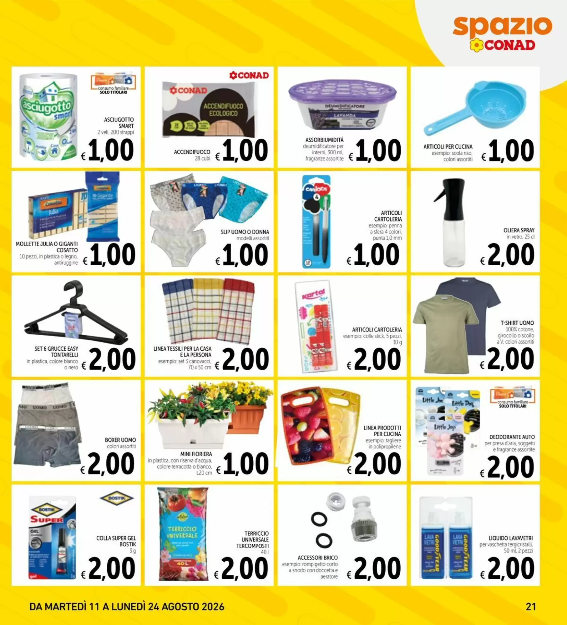 Volantino Spazio Conad Dal 11 Agosto Al 24 Agosto 2026 Anteprima - Immagine 3 Dal 11 Agosto