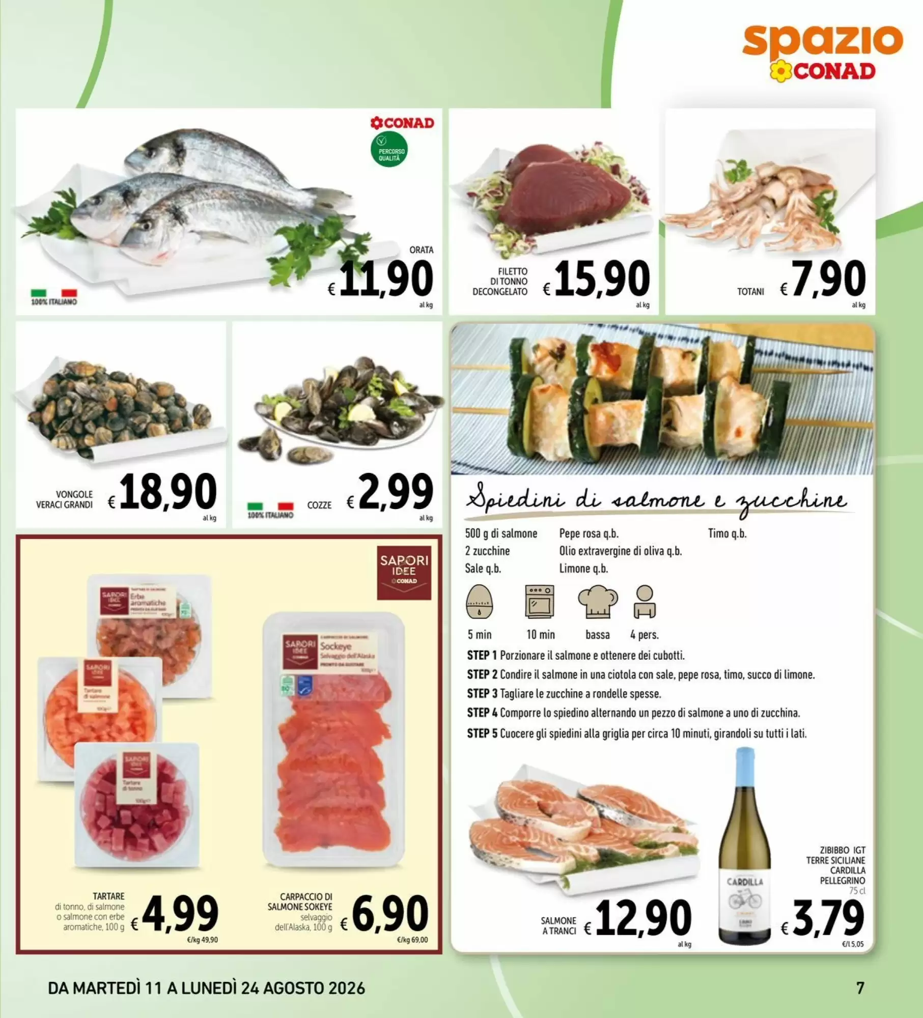 Volantino Spazio Conad Dal 11 Agosto Al 24 Agosto 2026 Anteprima - Immagine 1 Dal 11 Agosto