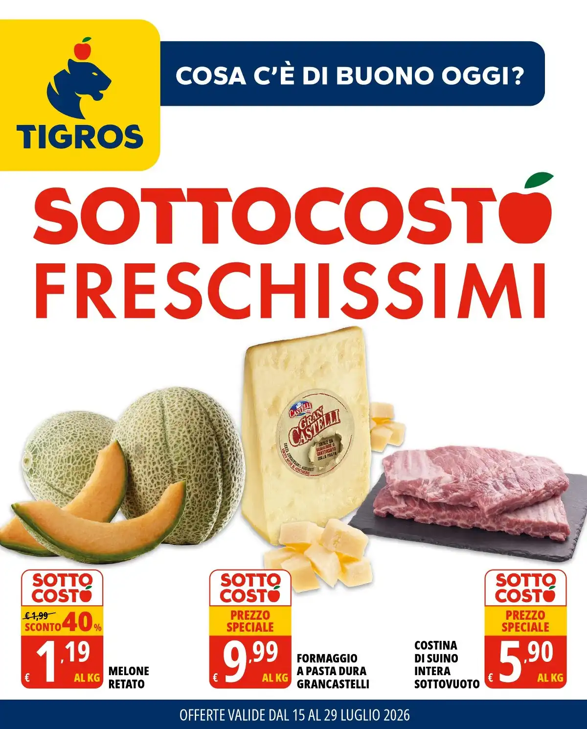 Volantino Tigros Nuovo Dal 15 Luglio Al 29 Luglio 2026 Anteprima - Immagine 1 Dal 15 Luglio