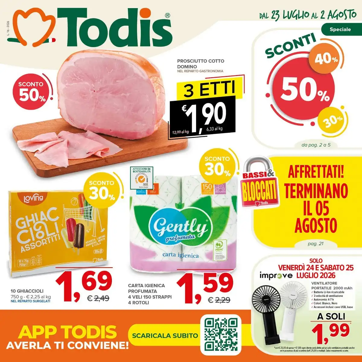 Volantino Todis Dal 23 Luglio Al 2 Agosto 2026 Anteprima - Immagine 1 Dal 23 Luglio