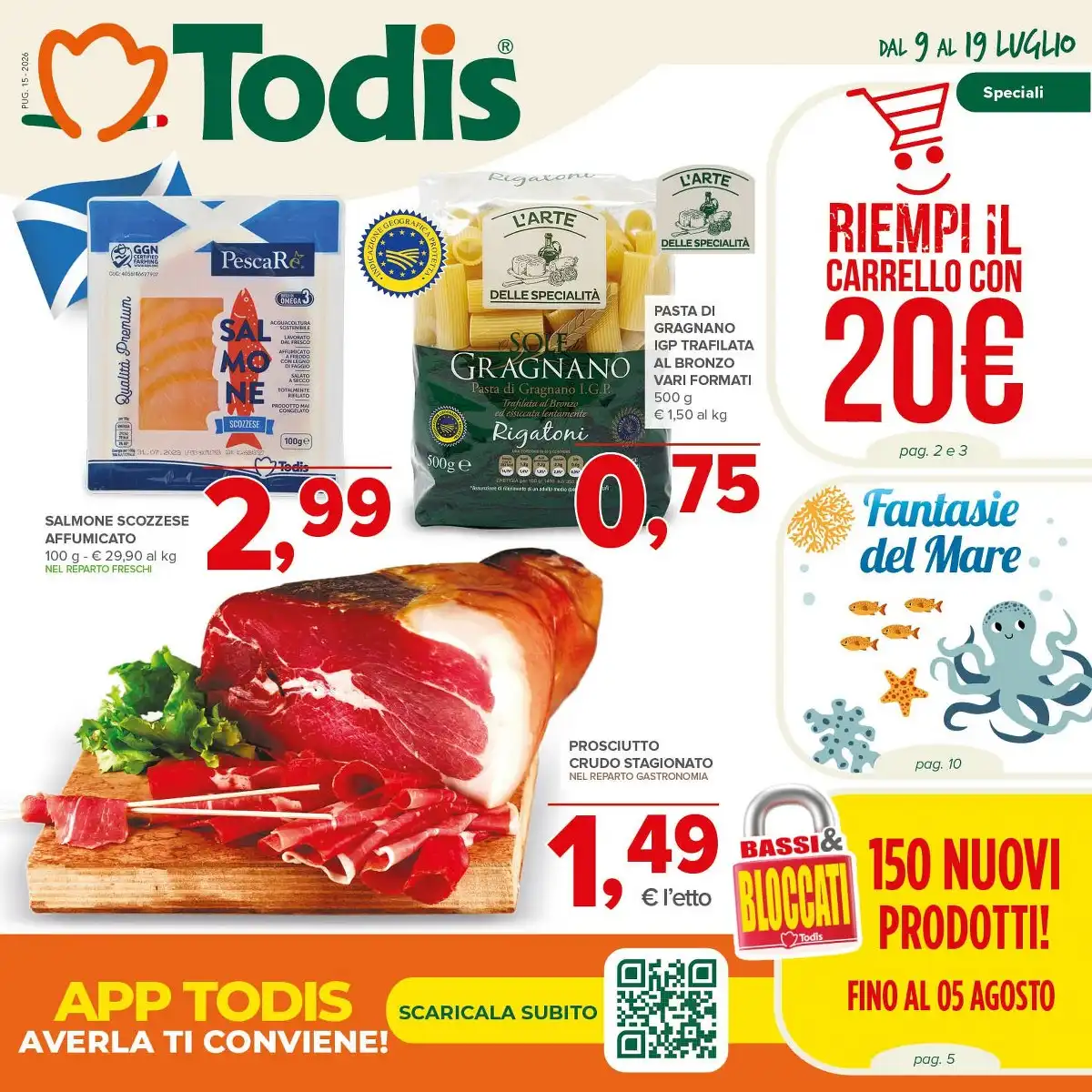 Volantino Todis Dal 9 Luglio Al 19 Luglio 2026 Anteprima - Immagine 1 Dal 9 Luglio