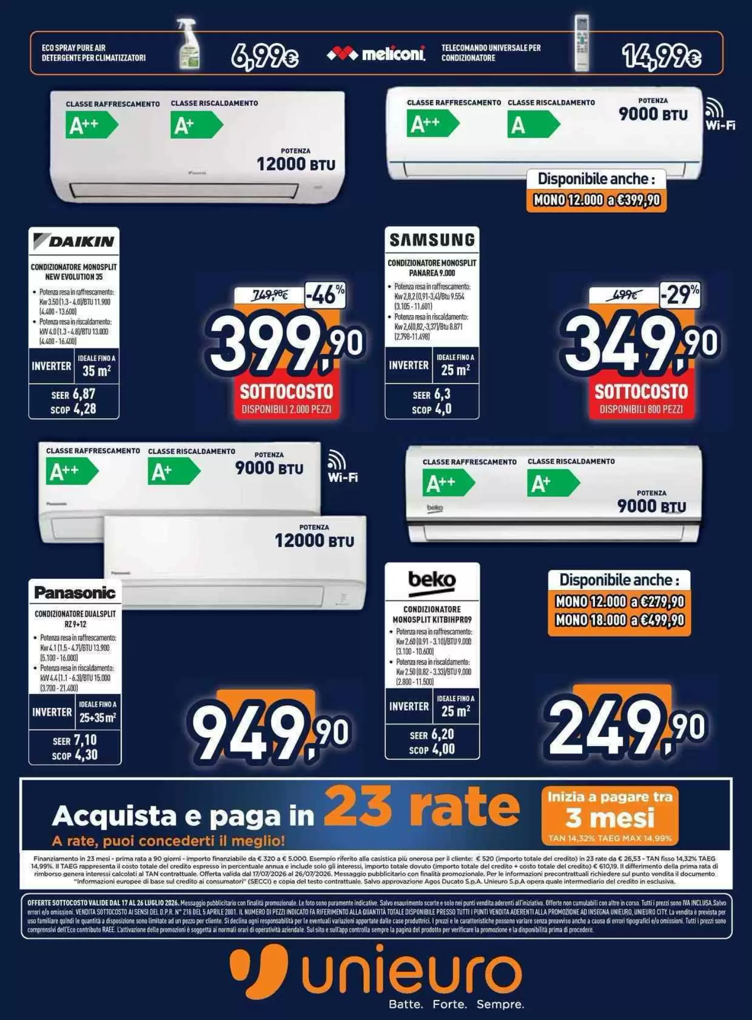 Volantino Unieuro Natale 2026 - Pagina