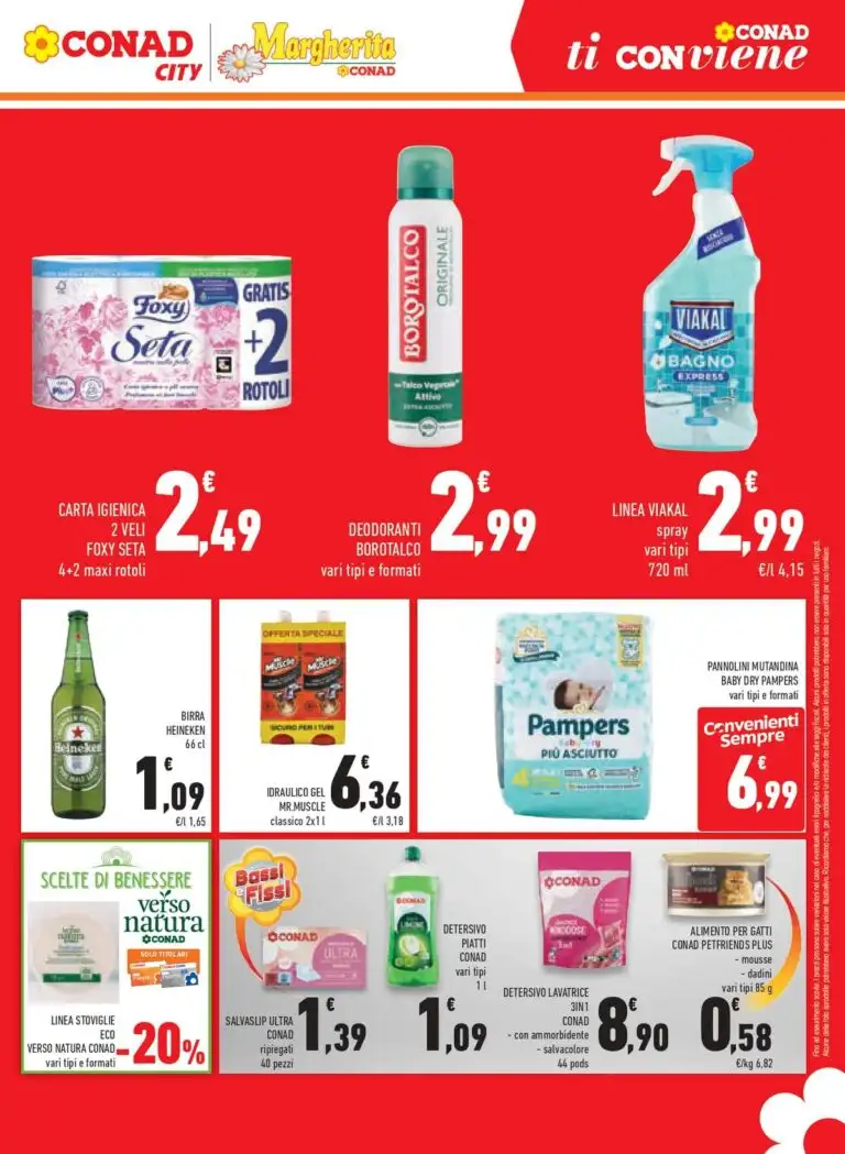 Volantino Conad Dal 29 Luglio Al 11 Agosto 2026 Anteprima - Immagine 1 Conad City Dal 15 Luglio
