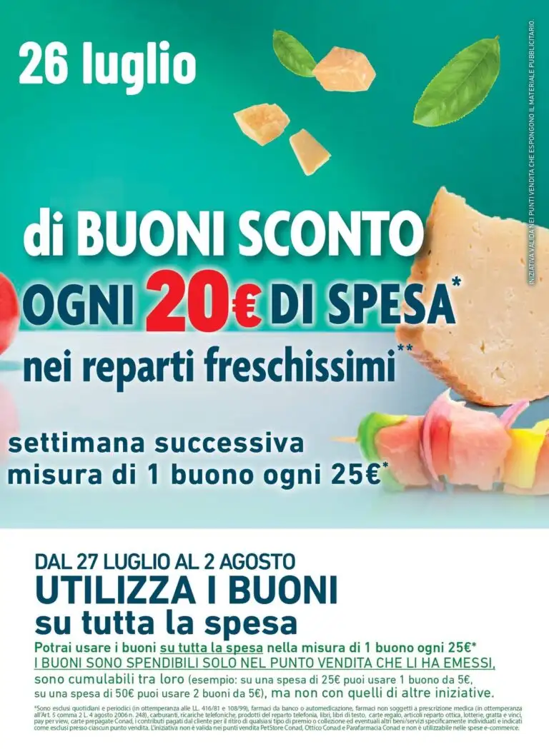 Conad City Dal 15 Luglio