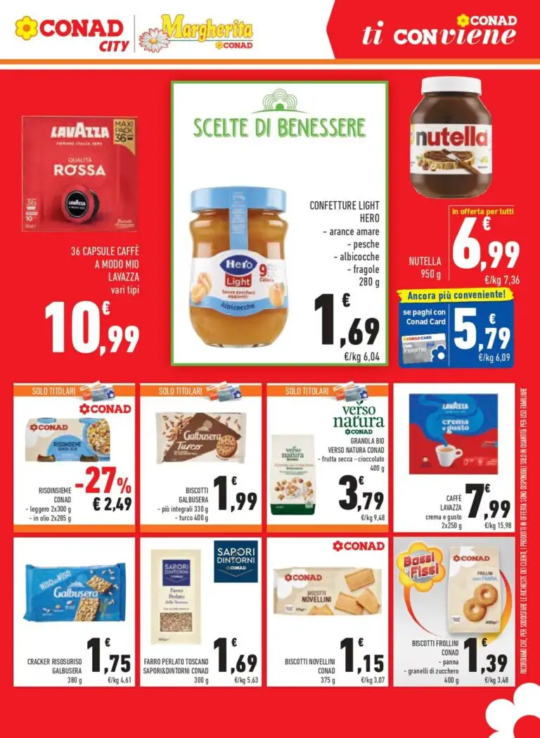 Volantino Conad Dal 29 Luglio Al 11 Agosto 2026 Anteprima - Immagine 1 Conad City Dal 15 Luglio
