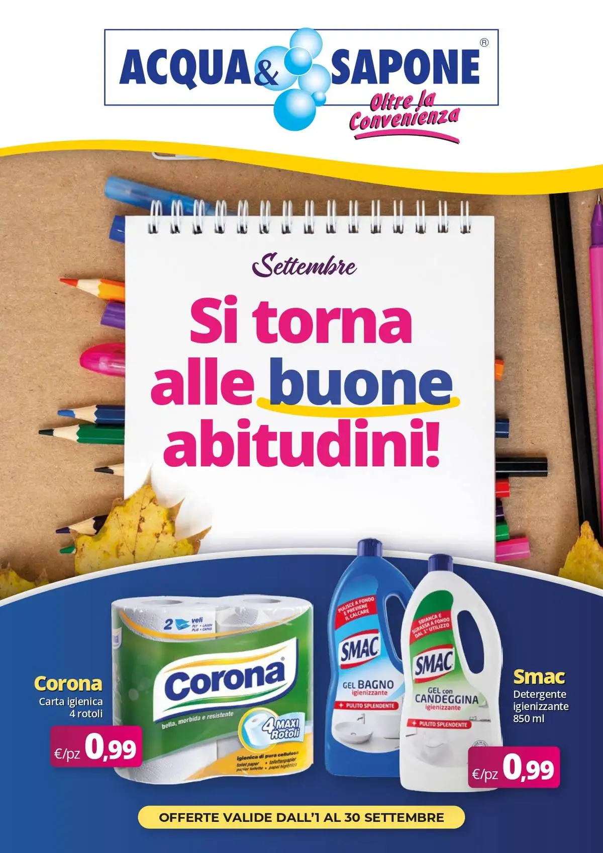 Volantino Acqua &Amp; Sapone Nuovo Dal 14 Settembre Al 23 Settembre 2026 Anteprima - Immagine 1 Dal 1 Settembre
