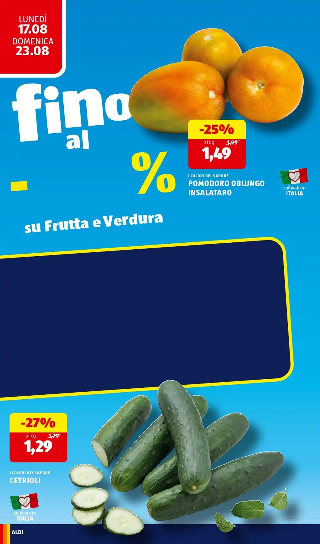 Volantino Aldi Nuovo Dal 24 Agosto Al 29 Agosto 2026 Anteprima - Immagine 2 Aldi