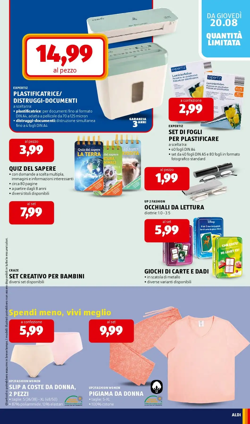 Volantino Aldi Nuovo Dal 24 Agosto Al 29 Agosto 2026 Anteprima - Immagine 1 Aldi