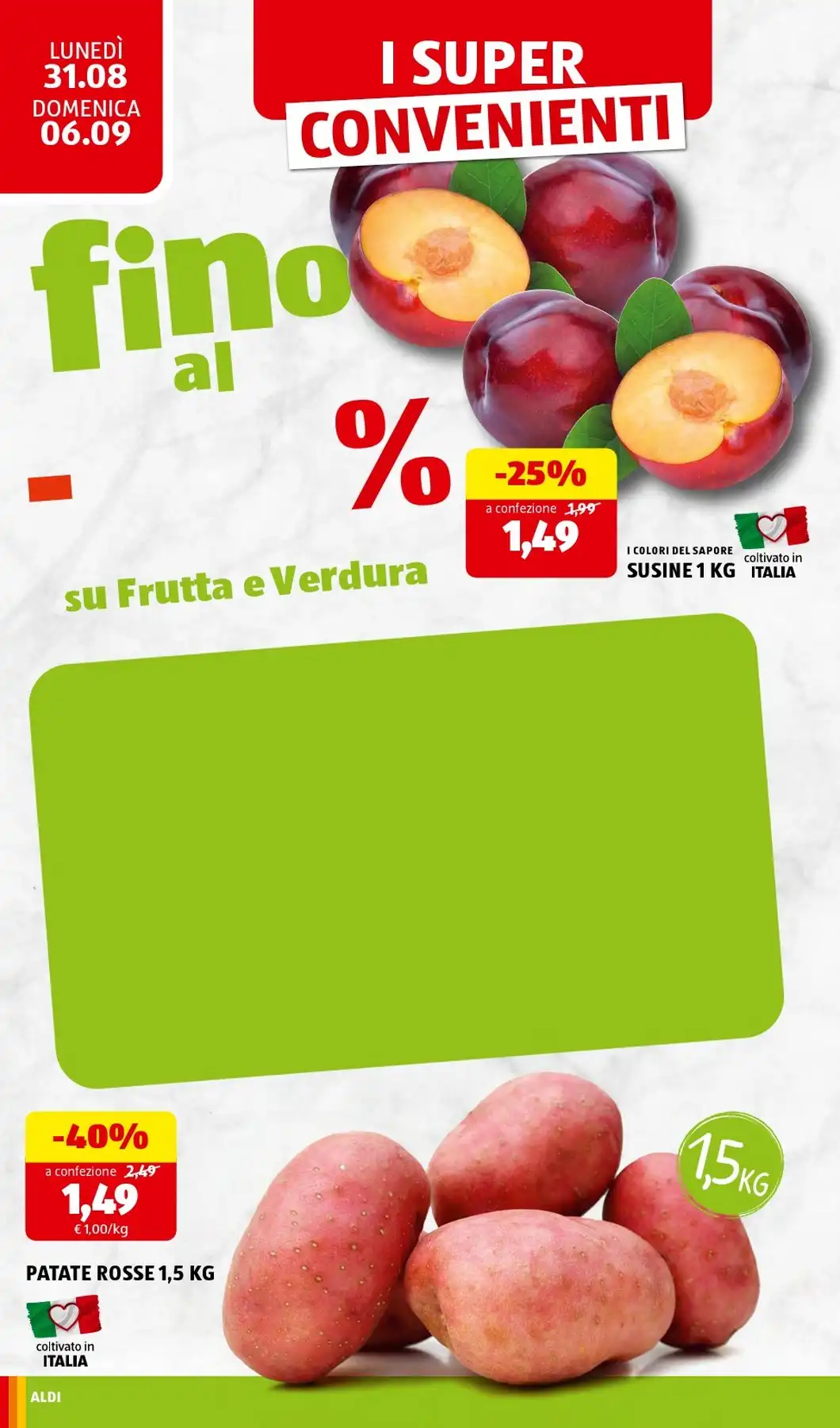 Volantino Aldi Nuovo Dal 7 Settembre Al 12 Settembre 2026 Anteprima - Immagine 1 Aldi