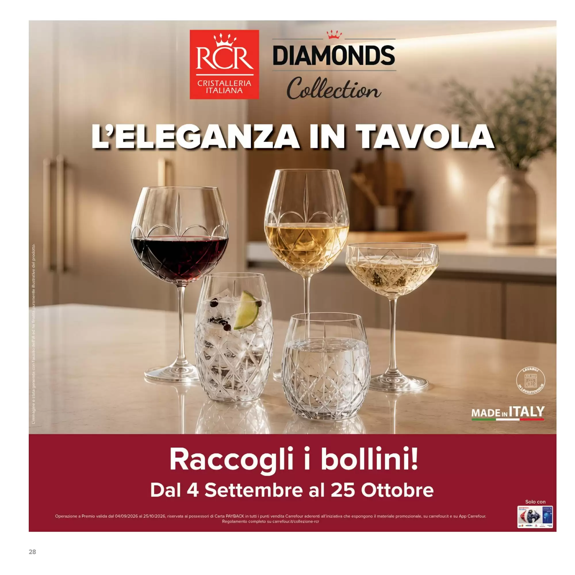 Dal 4 Settembre