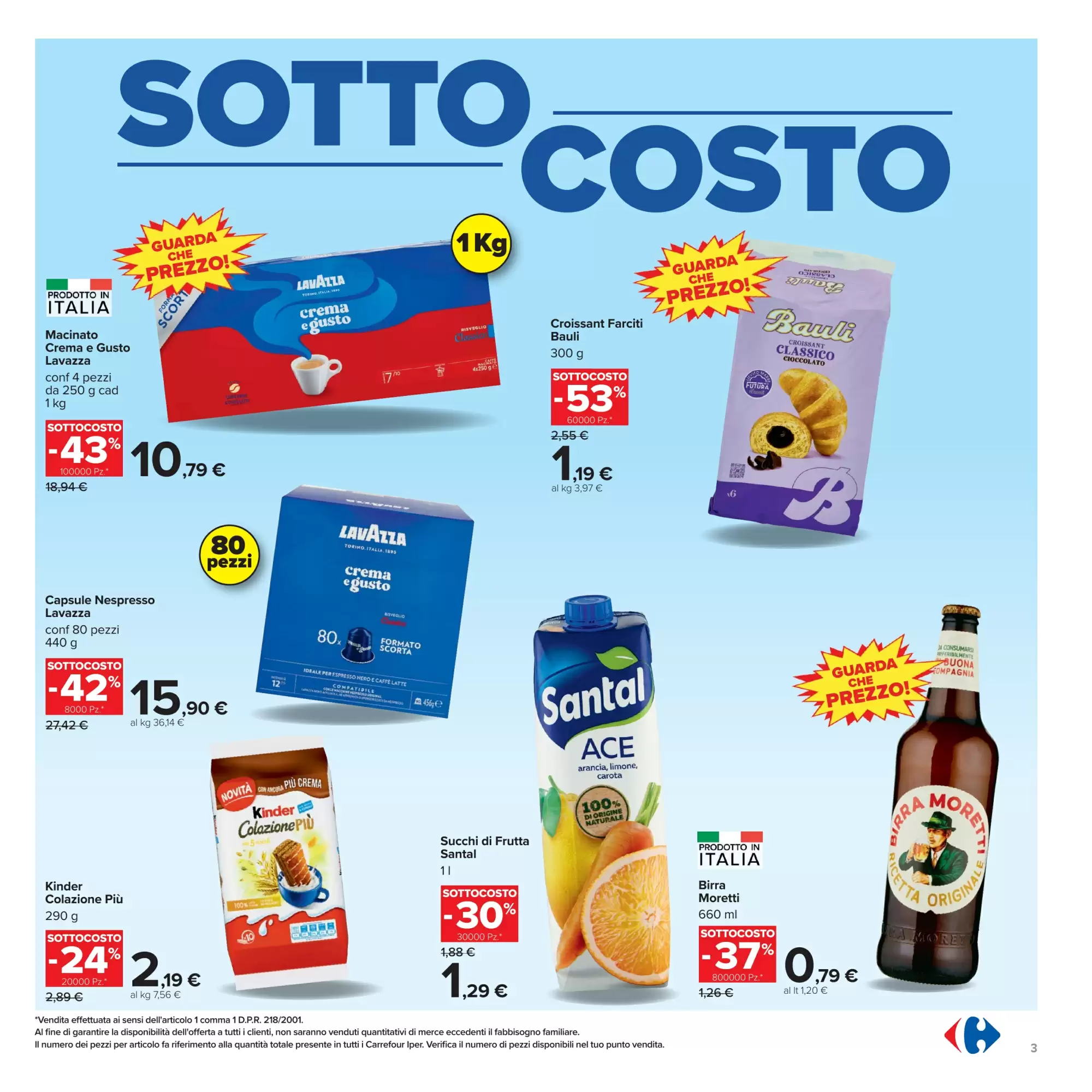 Dal 4 Settembre