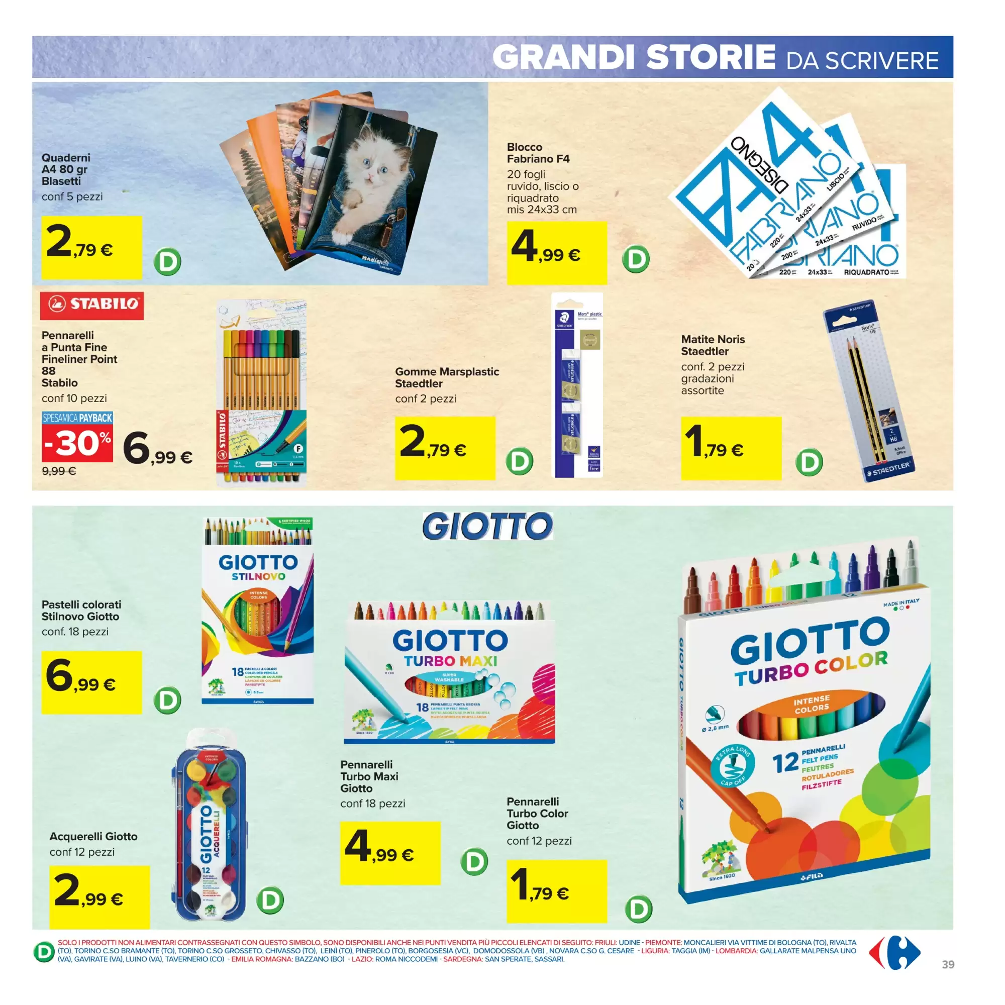 Volantino Carrefour Dal 4 Settembre Al 13 Settembre 2026 Anteprima - Immagine 1 Dal 4 Settembre
