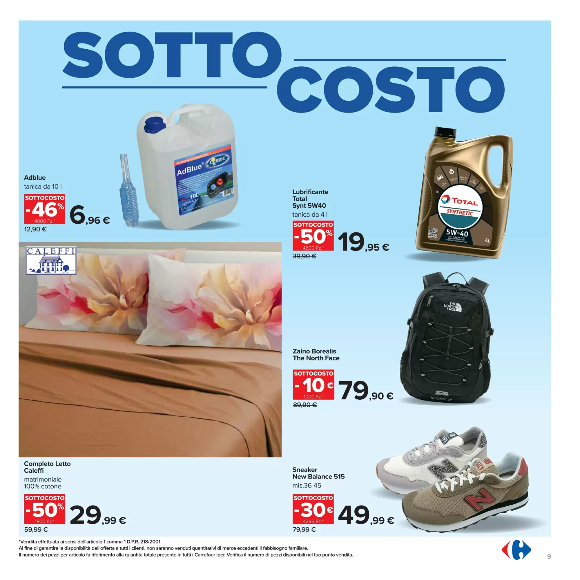 Dal 4 Settembre