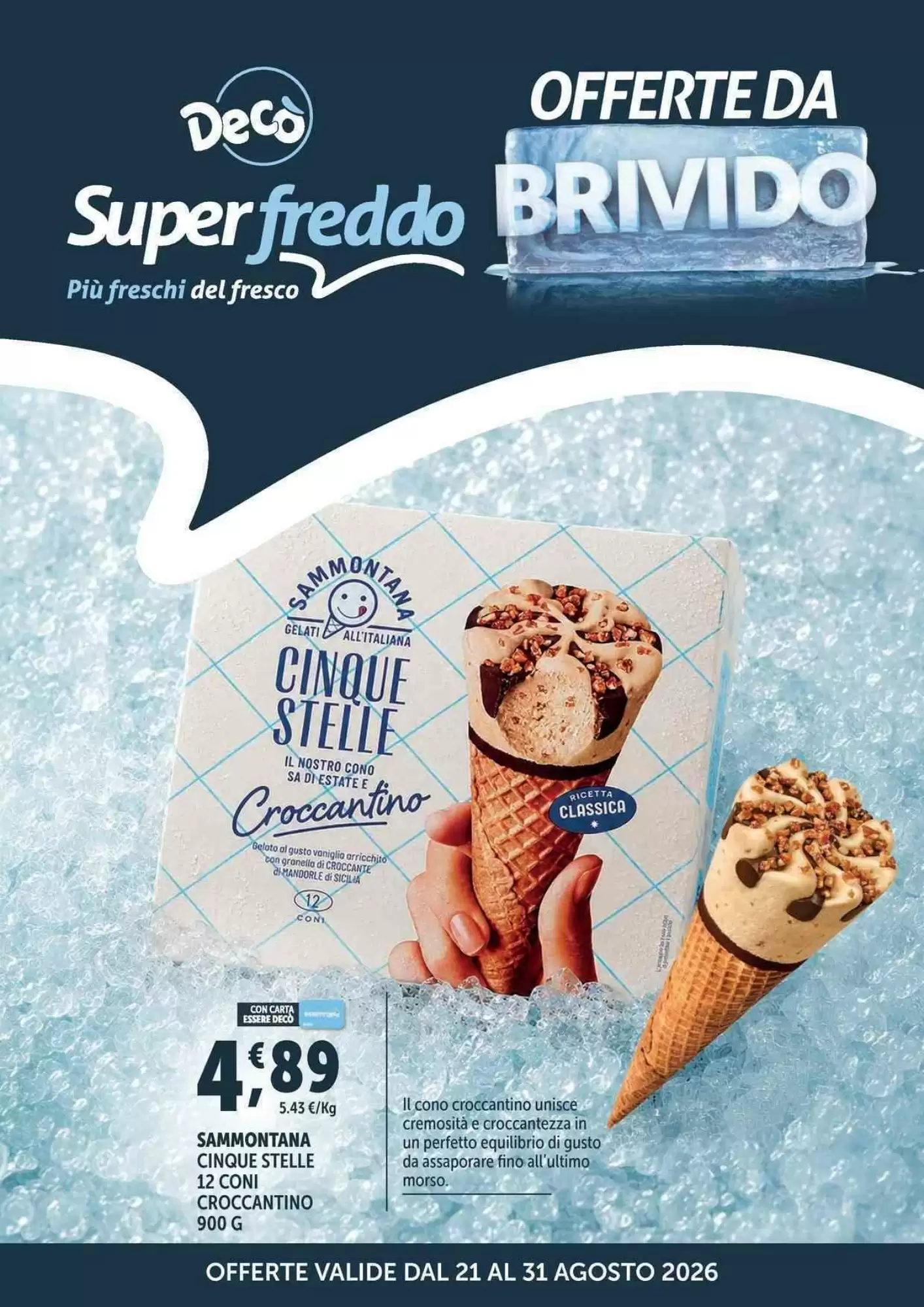 Volantino Decò Market Dal 21 Agosto Al 31 Agosto 2026 Anteprima - Immagine 1 Superfreddo Dal 21 Agosto