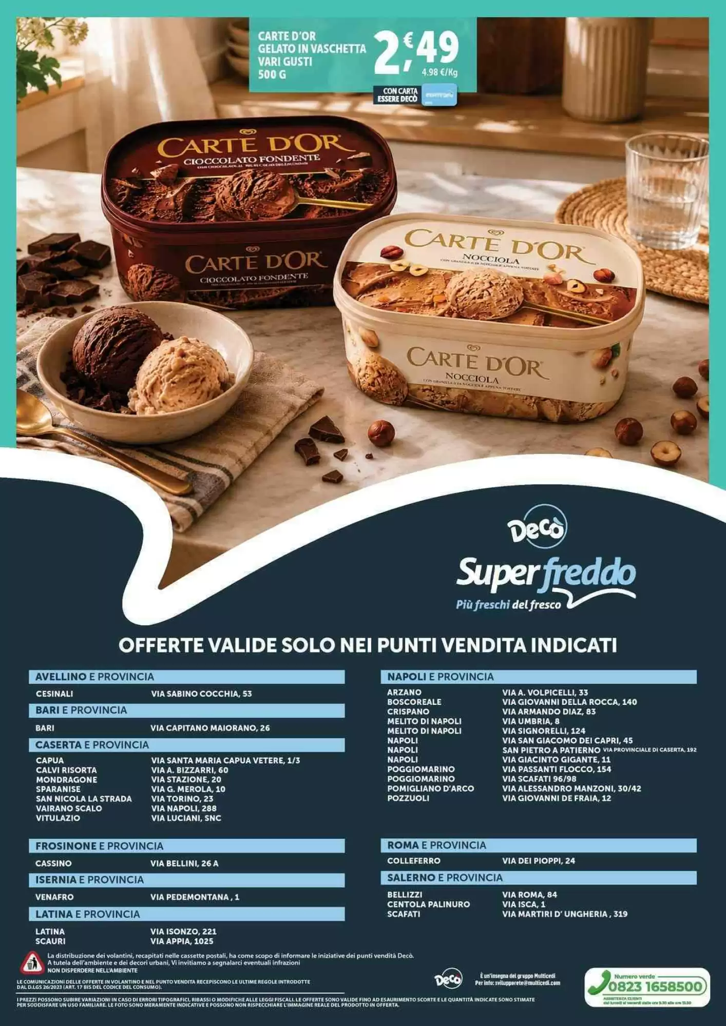 Volantino Decò Market Dal 21 Agosto Al 31 Agosto 2026 Anteprima - Immagine 2 Superfreddo Dal 21 Agosto