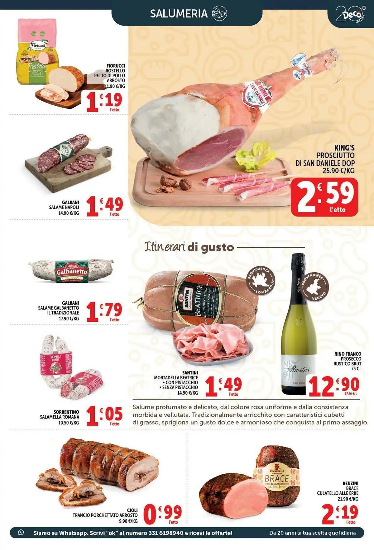 Volantino Deco Supermercati Natale 2026 - Immagine 1 Volantino Deco Supermercati Natale 2026 - Pagina