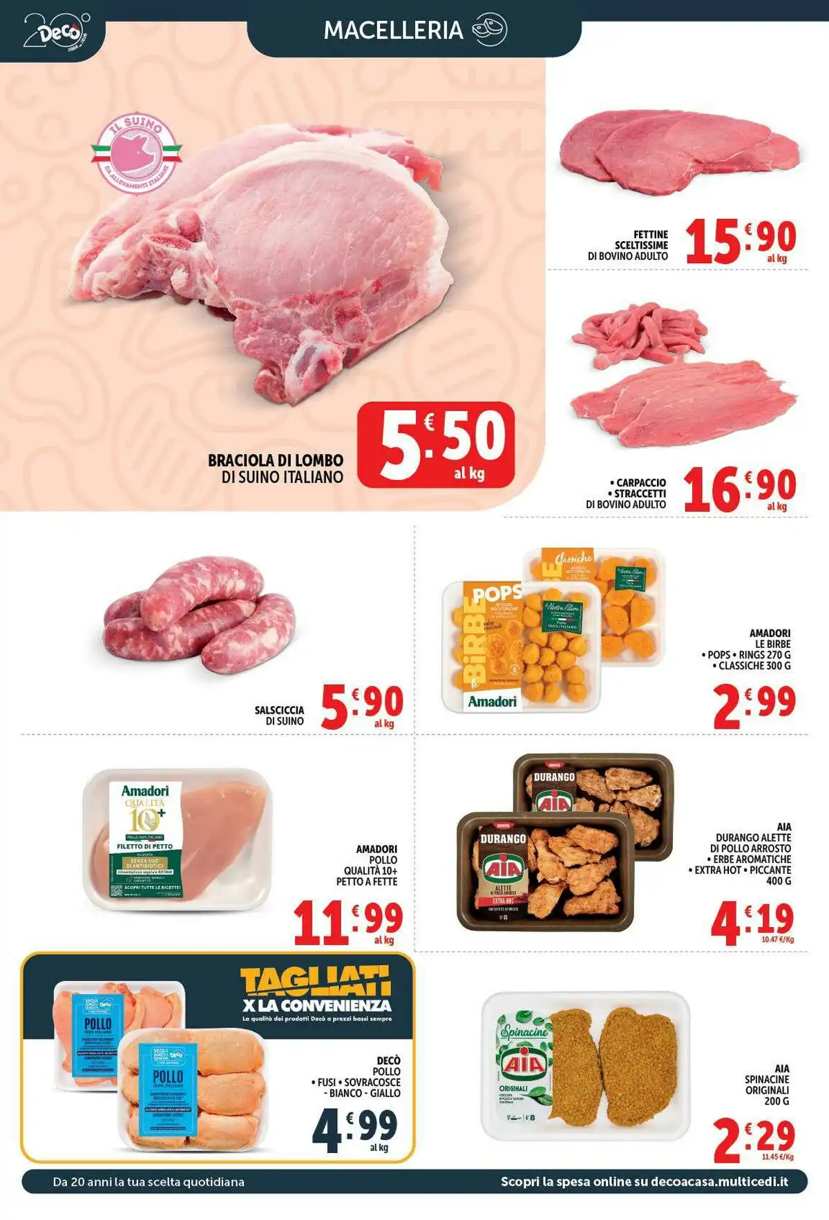 Volantino Deco Supermercati Natale 2026 - Immagine 2 Volantino Deco Supermercati Natale 2026 - Pagina