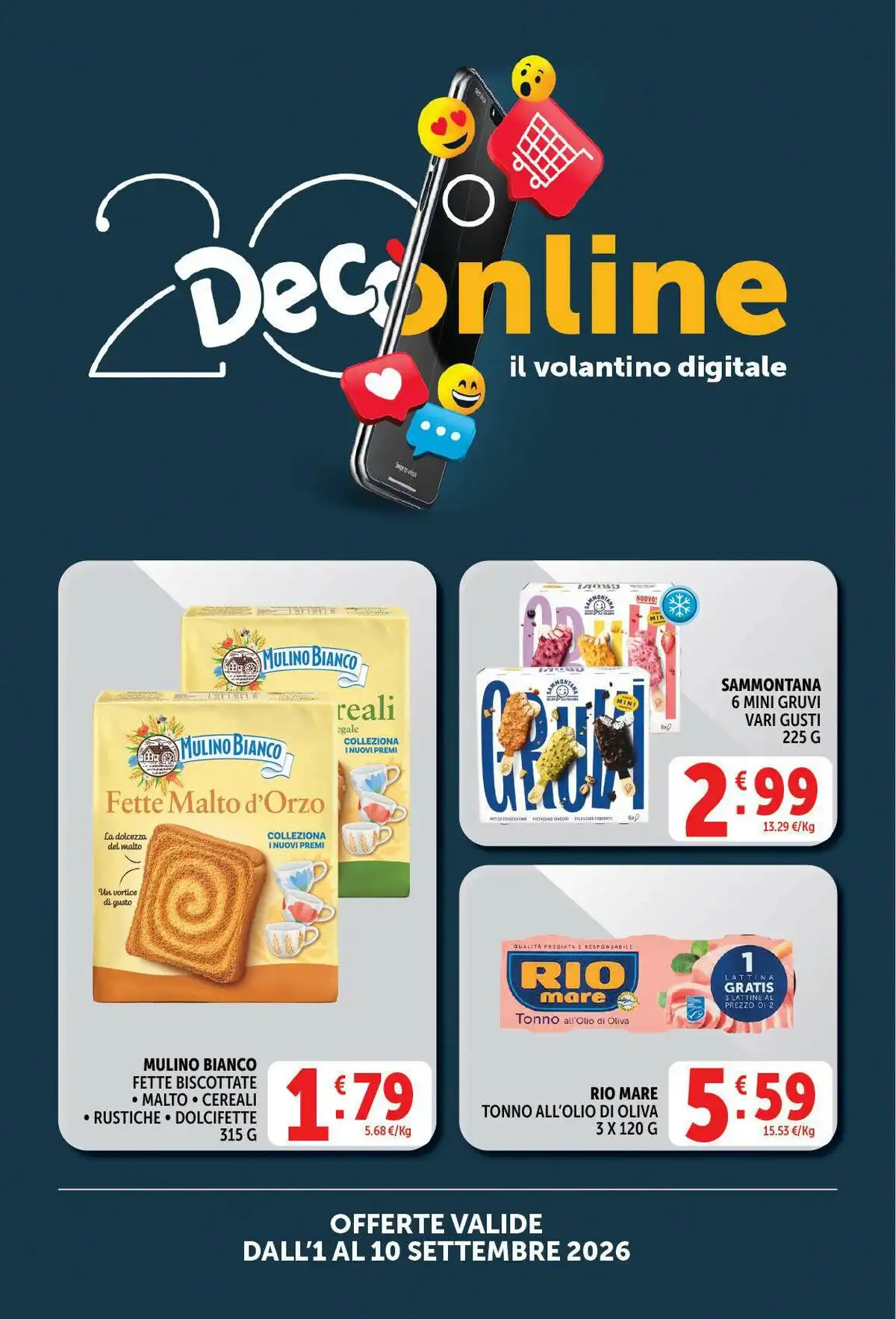 Volantino Decò Supermercati Dal 1 Settembre Al 10 Settembre 2026 Anteprima - Immagine 3 Dal 1 Settembre