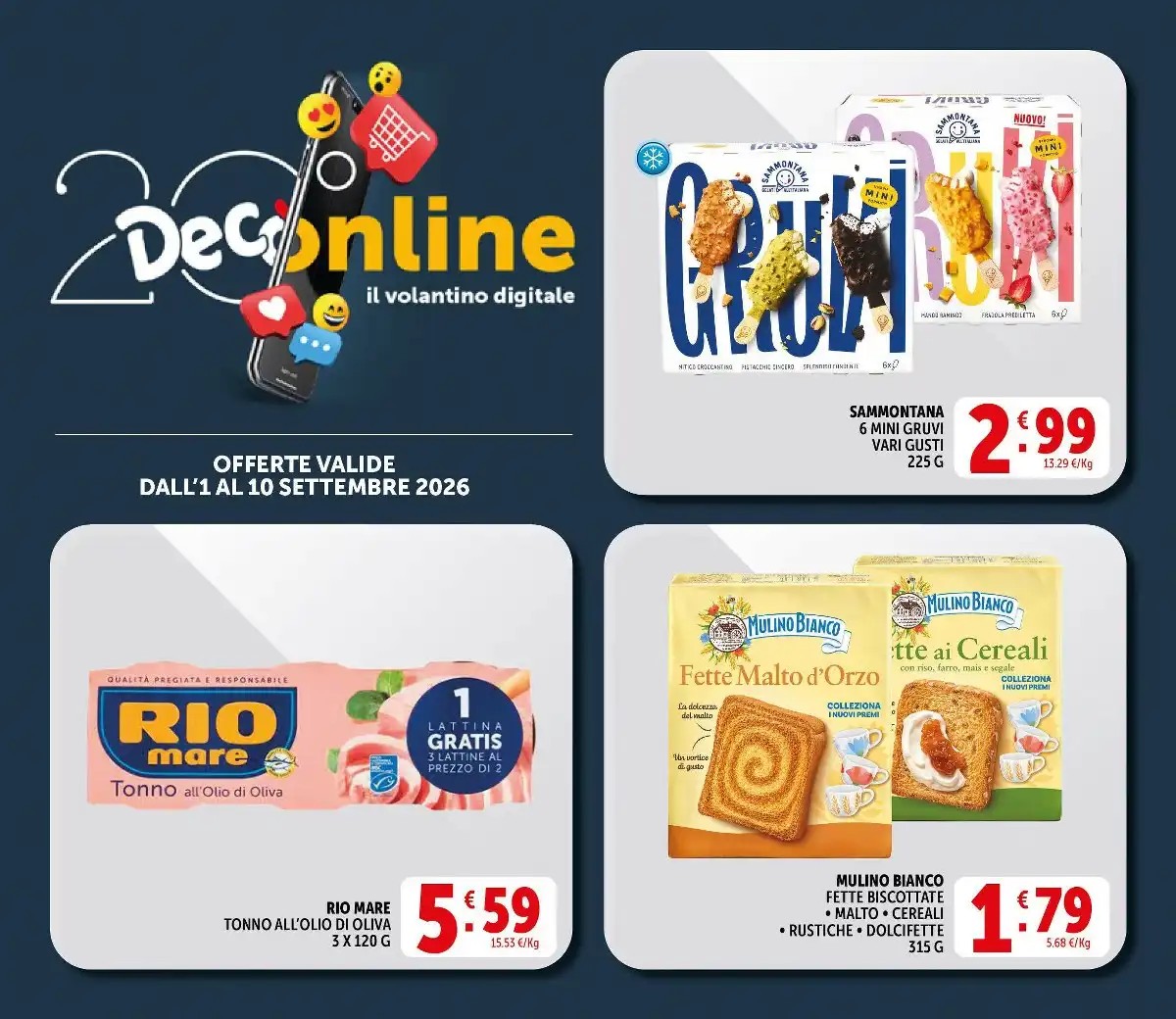 Volantino Decò Supermercati Dal 1 Settembre Al 10 Settembre 2026 Anteprima - Immagine 3 Superstore Dal 1 Settembre