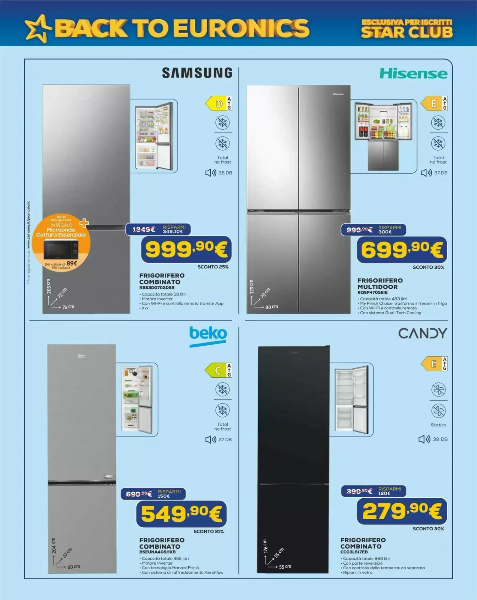 Volantino Euronics Dal 20 Agosto Al 10 Settembre 2026 Anteprima - Immagine 4 Dal 20 Agosto