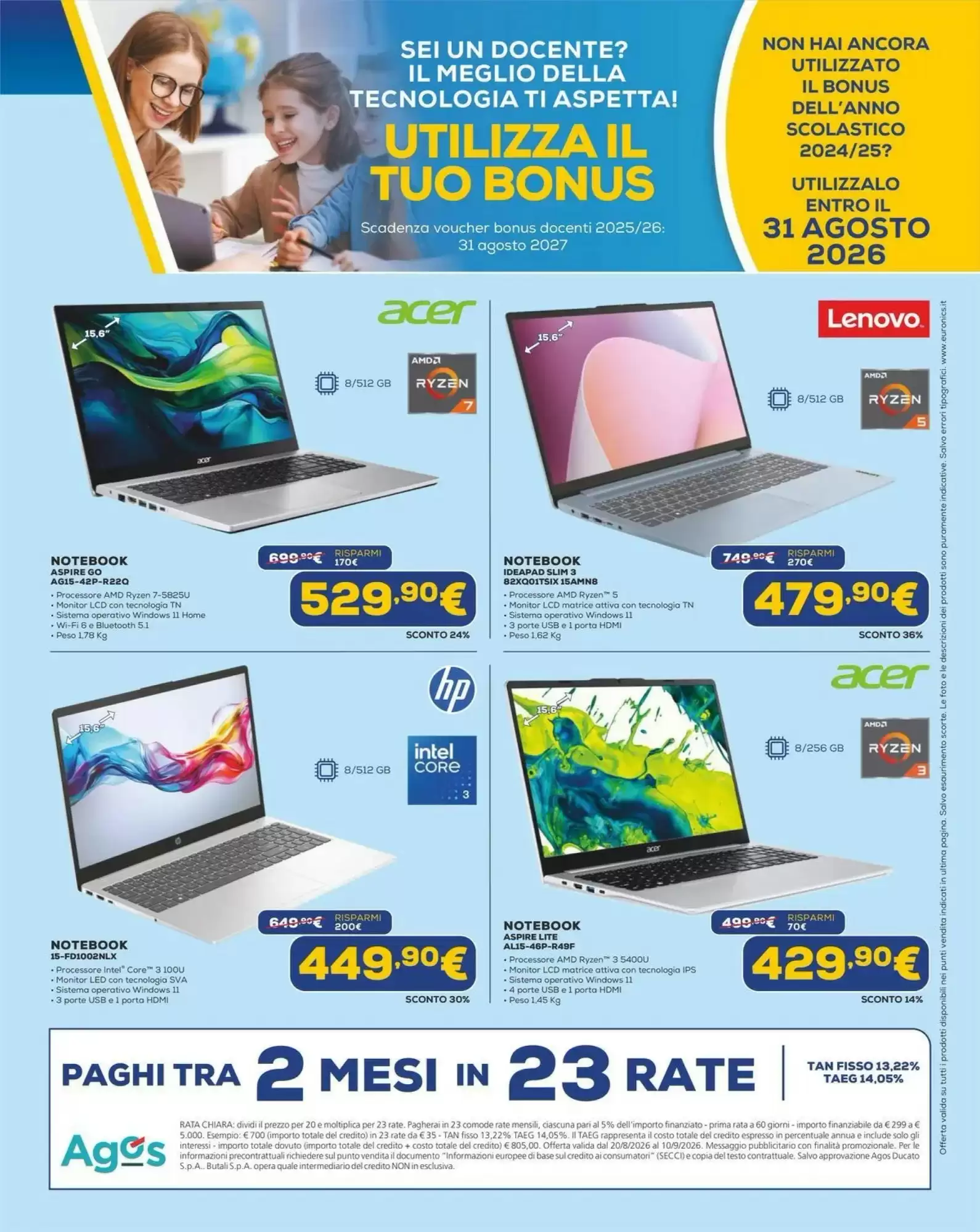 Volantino Euronics Dal 20 Agosto Al 10 Settembre 2026 Anteprima - Immagine 1 Dal 20 Agosto