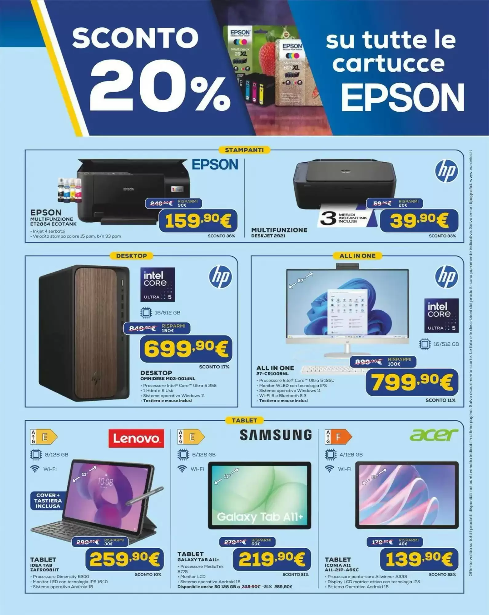 Volantino Euronics Dal 20 Agosto Al 10 Settembre 2026 Anteprima - Immagine 1 Dal 20 Agosto