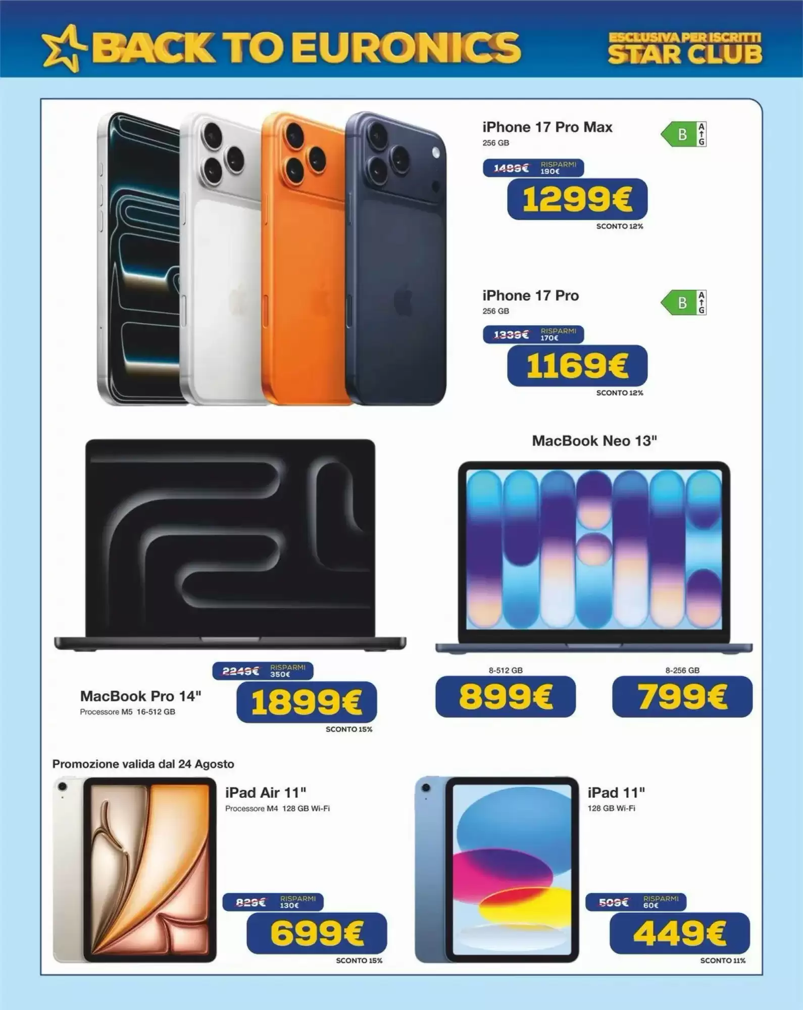 Volantino Euronics Dal 20 Agosto Al 10 Settembre 2026 Anteprima - Immagine 2 Dal 20 Agosto
