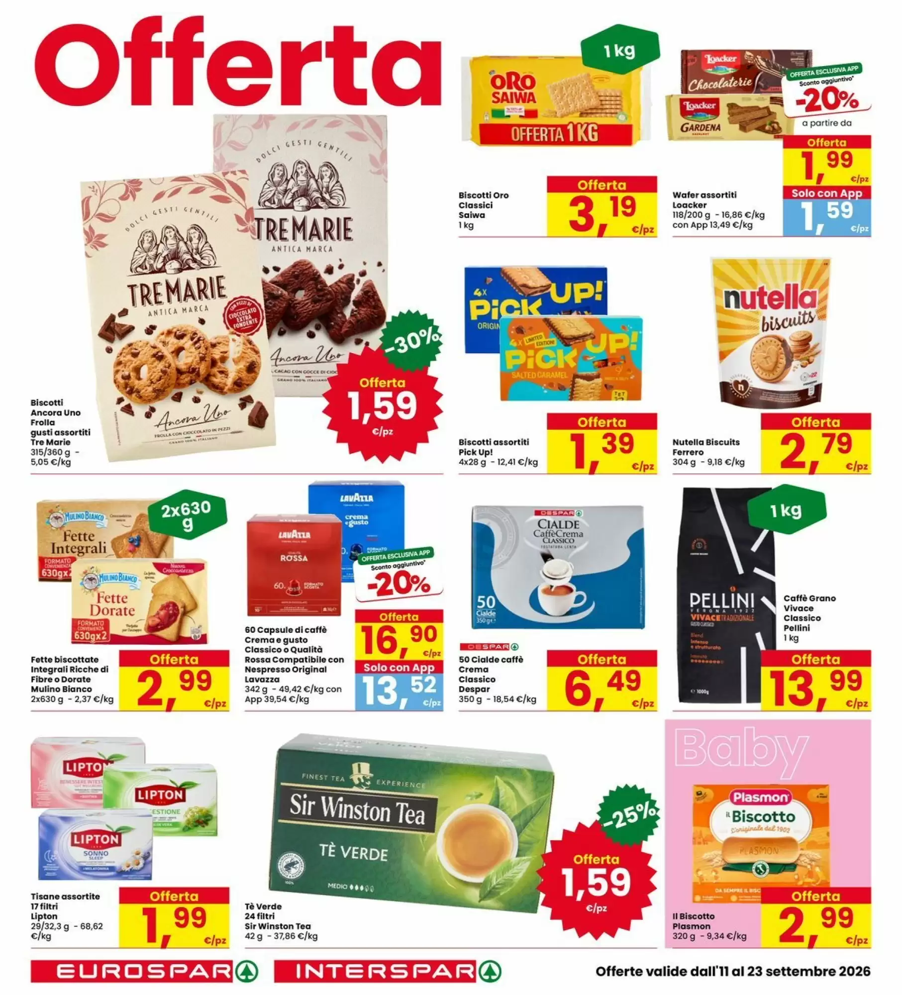 Eurospar Volantino Dal 11 Settembre Al 20 Settembre 2026 Anteprima - Immagine 2 Dal 11 Settembre